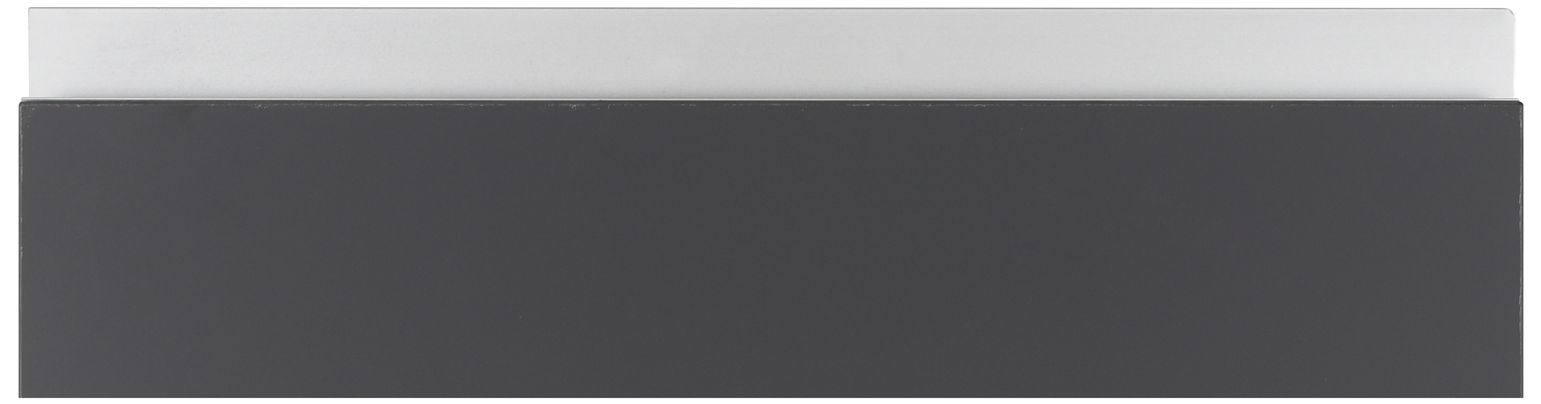 Frente para mueble de cocina mikonos antracita brillo 12,8x40 cm