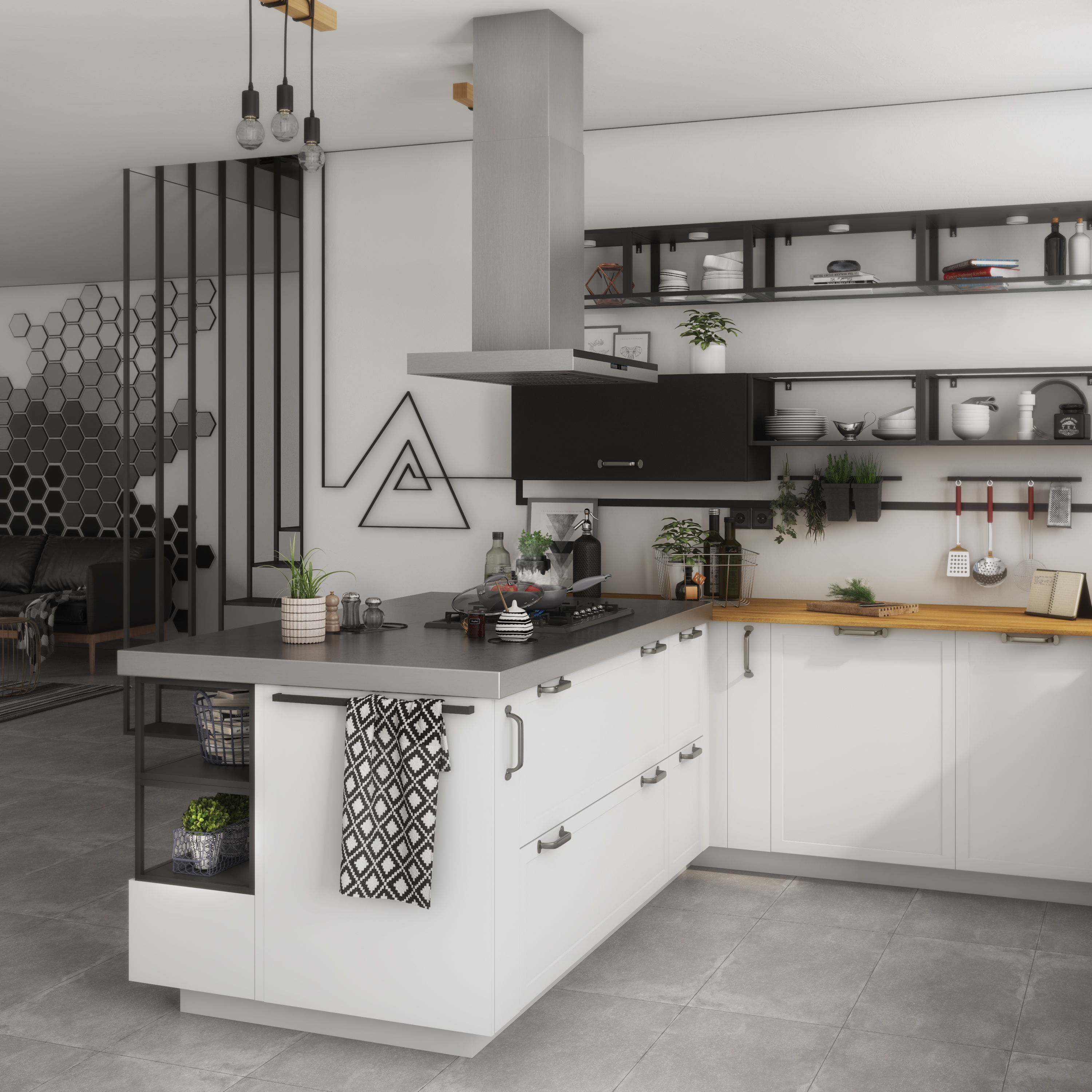 Porta de cozinha Delinia Newport 60X77 cm branco mate - 13