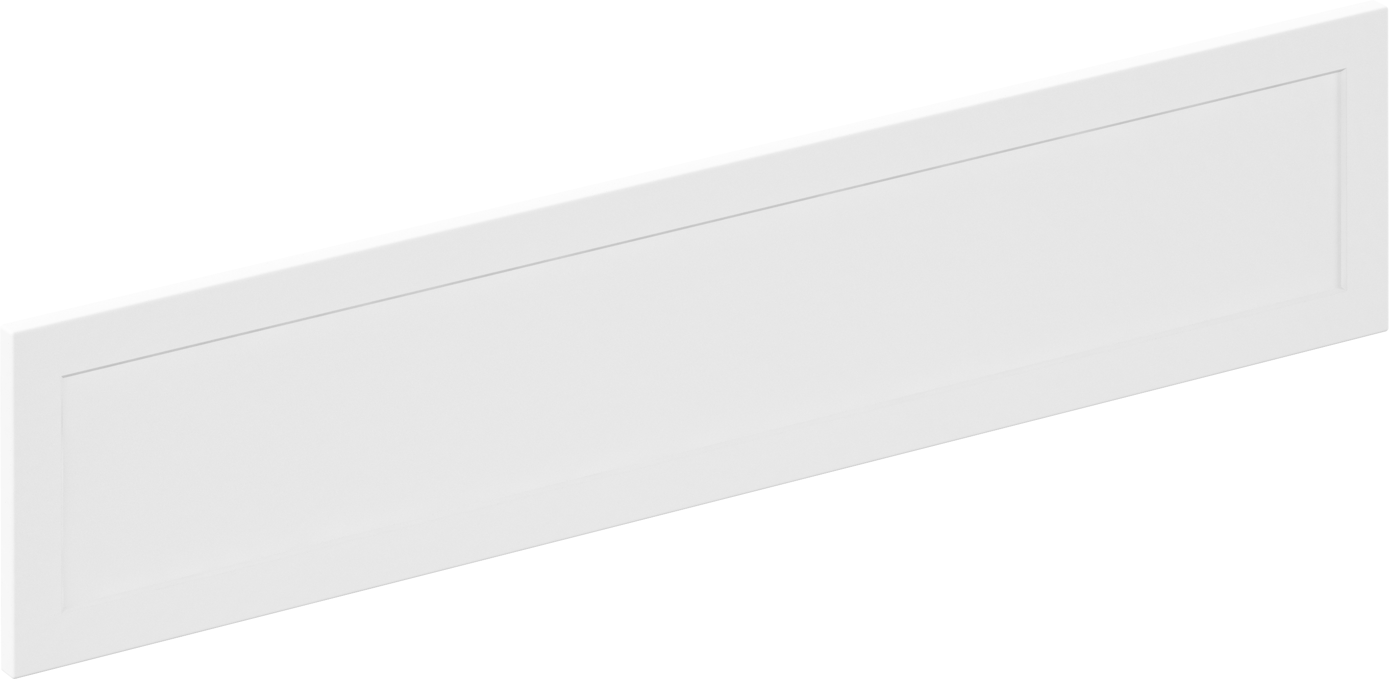 Frente de cajón de cocina newport blanco mate h 38.4 x l 120 cm