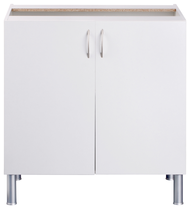 Móvel inferior com 2 portas branco mate 80x56x70 cm Basic
