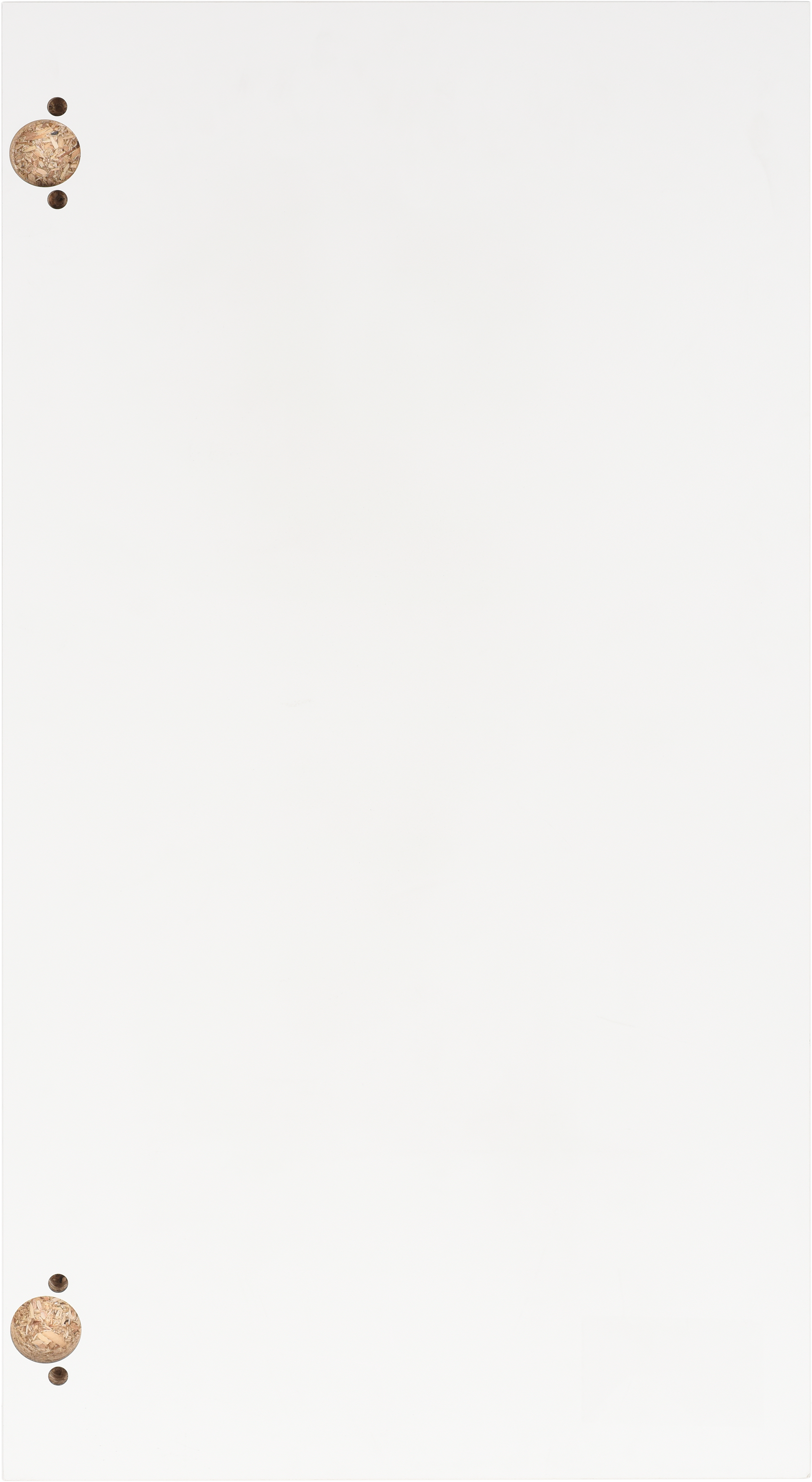 Puerta para mueble de cocina Sofia blanco mate H 76.8 x L 40 cm - 22