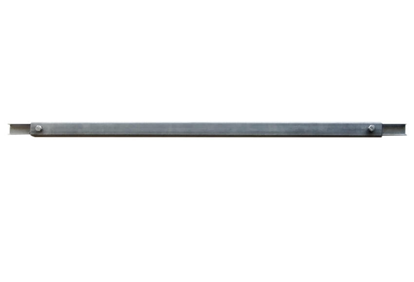 Barra soporte fregadero bajo encimera 40 - 60 cm aluminio poalgi