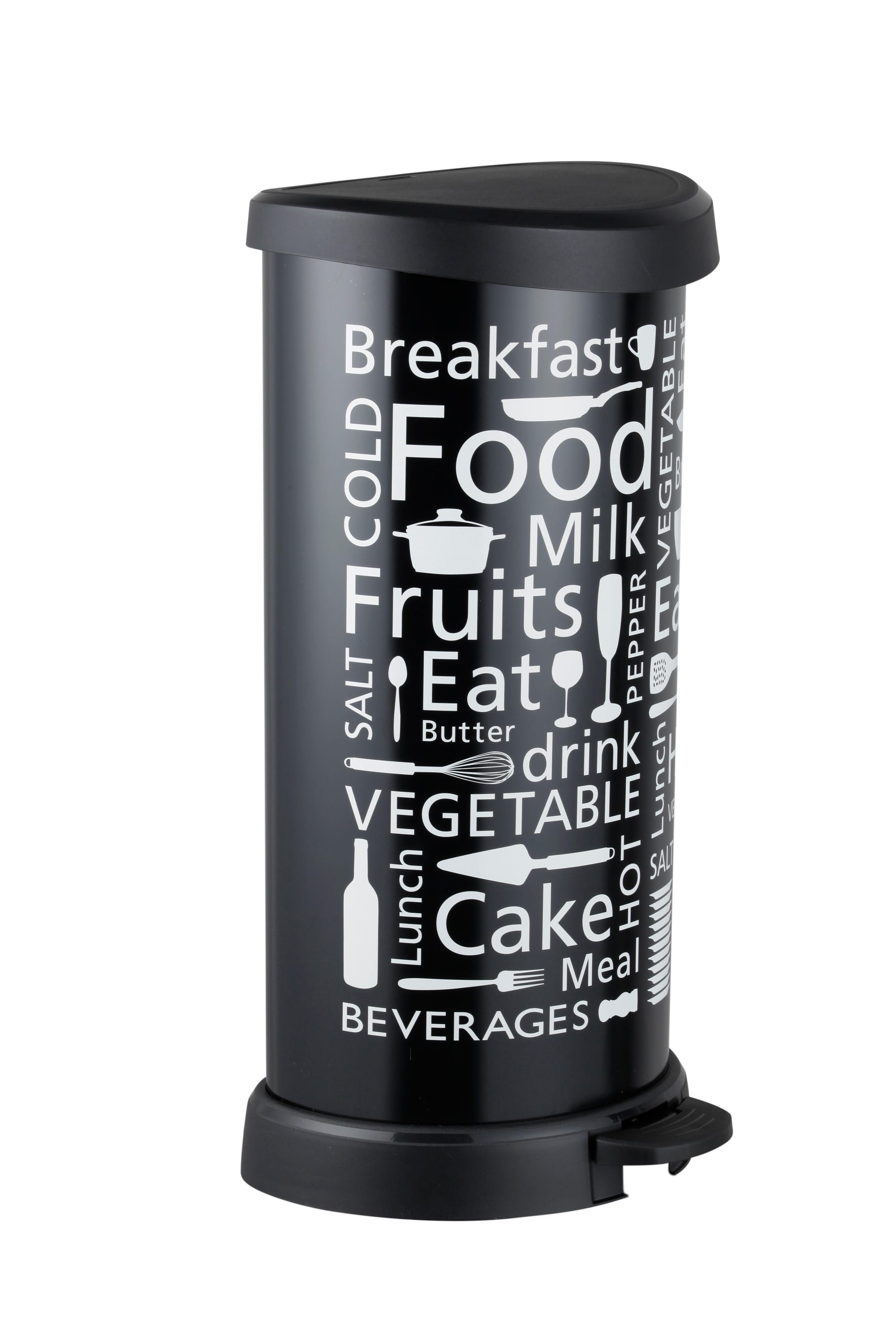 50 Litros Cubo Con Tapa Y Pedal Cubo Basura Papelera Con Pedal 50