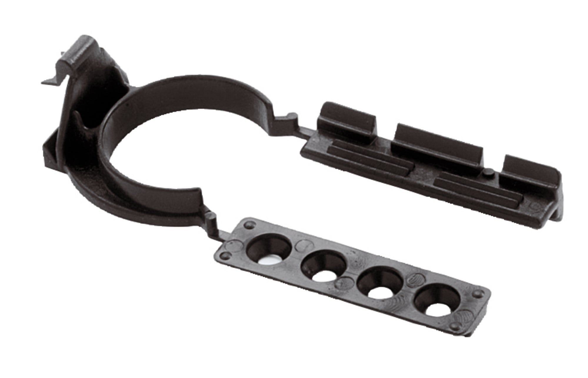 Pack 10 abraçadeiras para rodapé madeira - 2