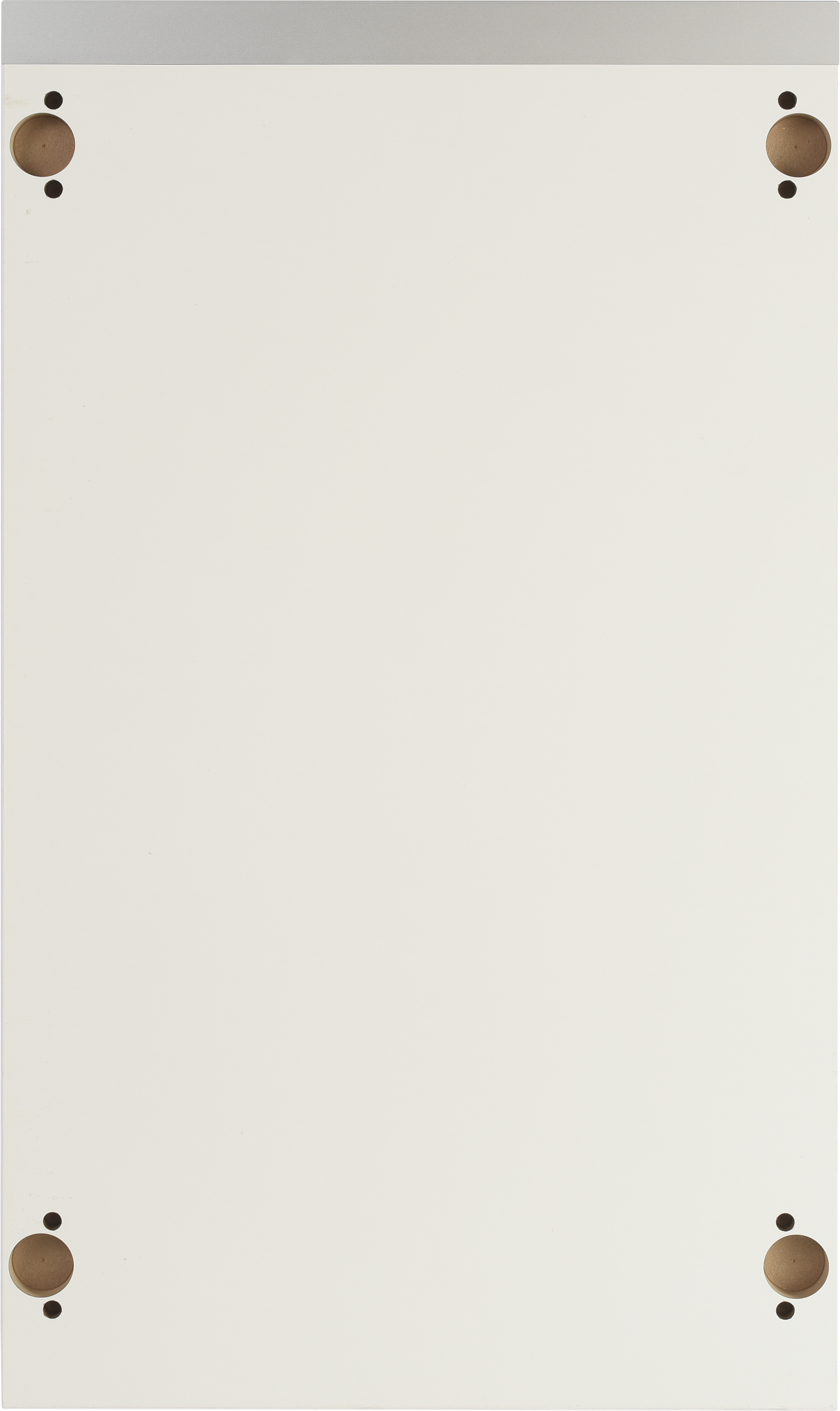 Frente gaveta de cozinha Delinia Mikonos 39.7x76.5cm branco brilhante - 5