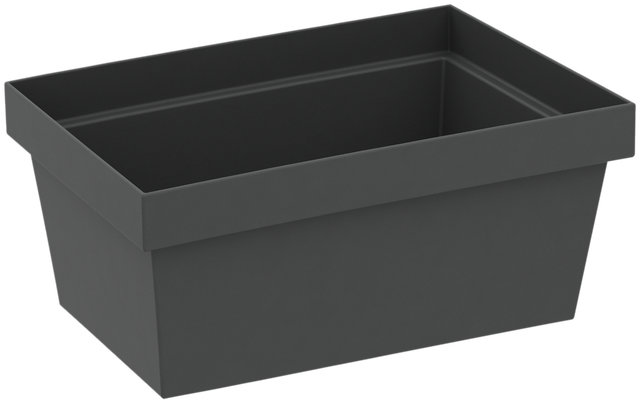 Porta utensílios Delinia 15X10X6.7 cm cinza escuro