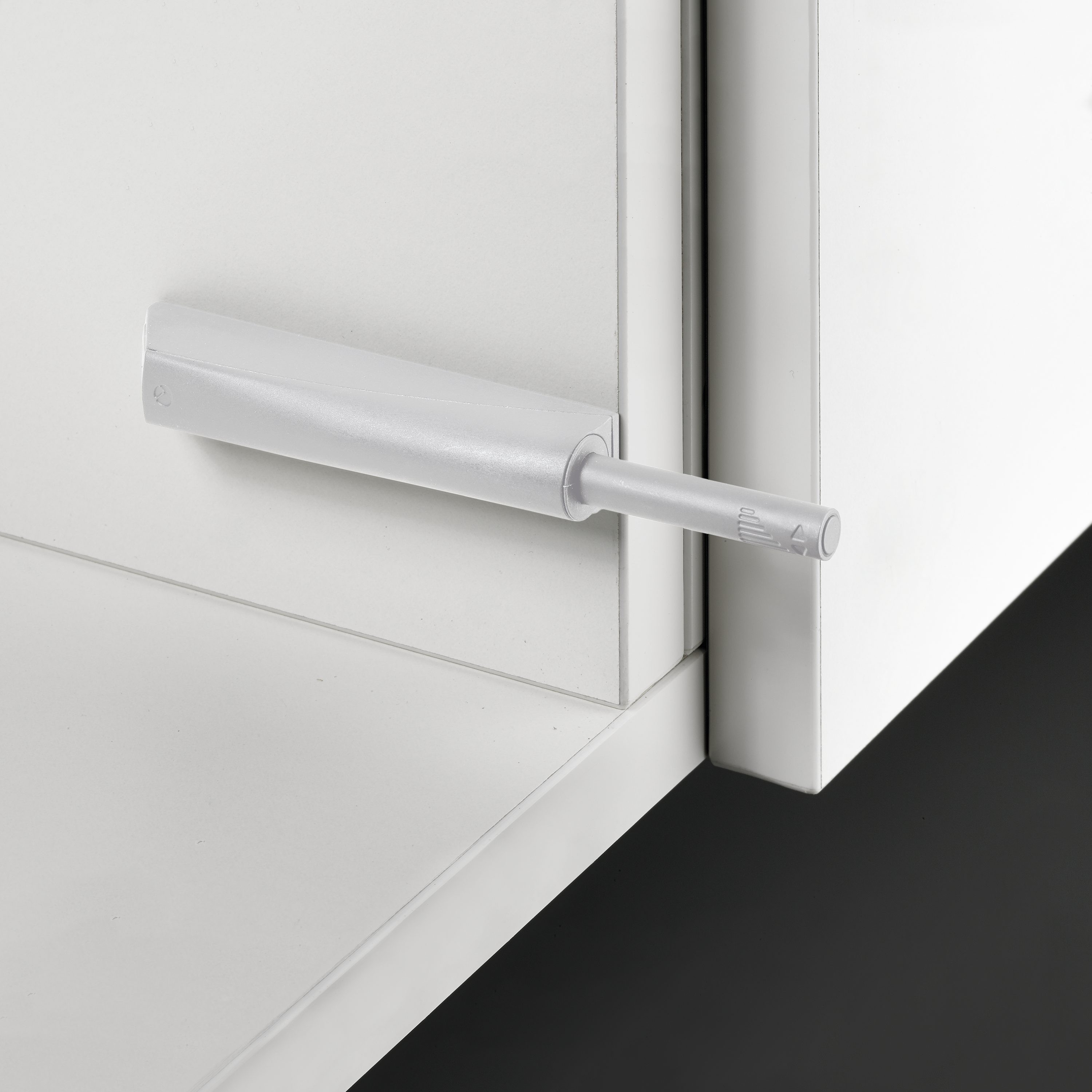 Kit push to open para porta 2 unidades branco - 6