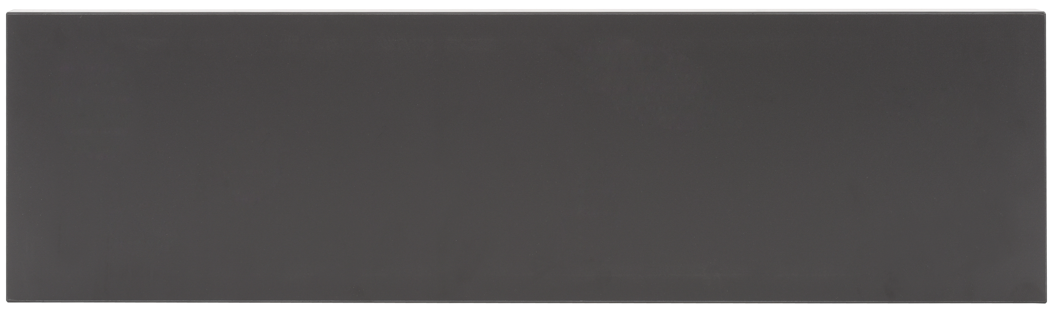 Frente de cajón de cocina atenas antracita brillo h 12.8 x l 45 cm