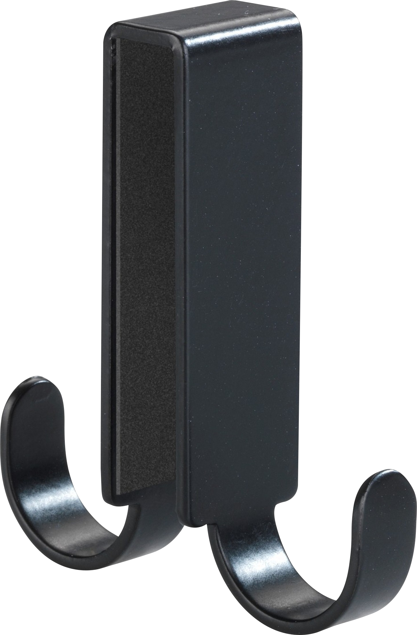 Gancho doble mampara vieste negro