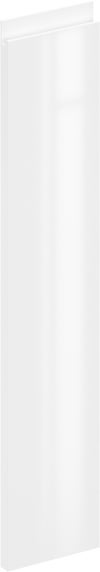 Puerta para mueble de cocina Tokyo blanco brillo  H 76.8 x L 15 cm