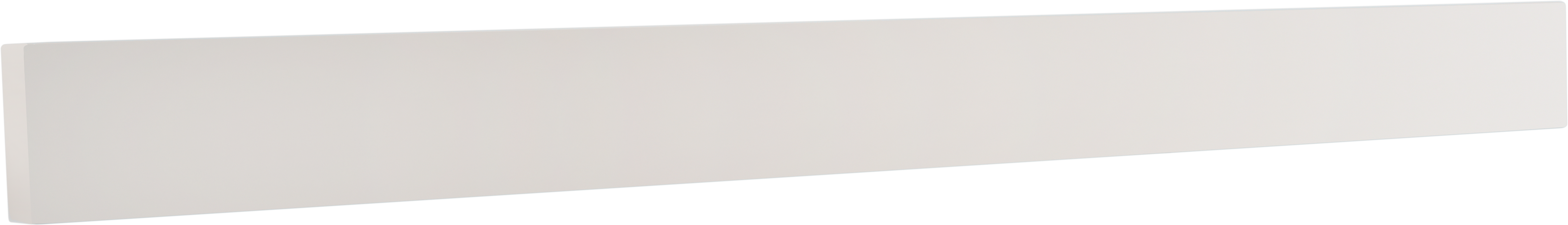 Zócalo de cocina atenas blanco mate h 10 x 240 cm