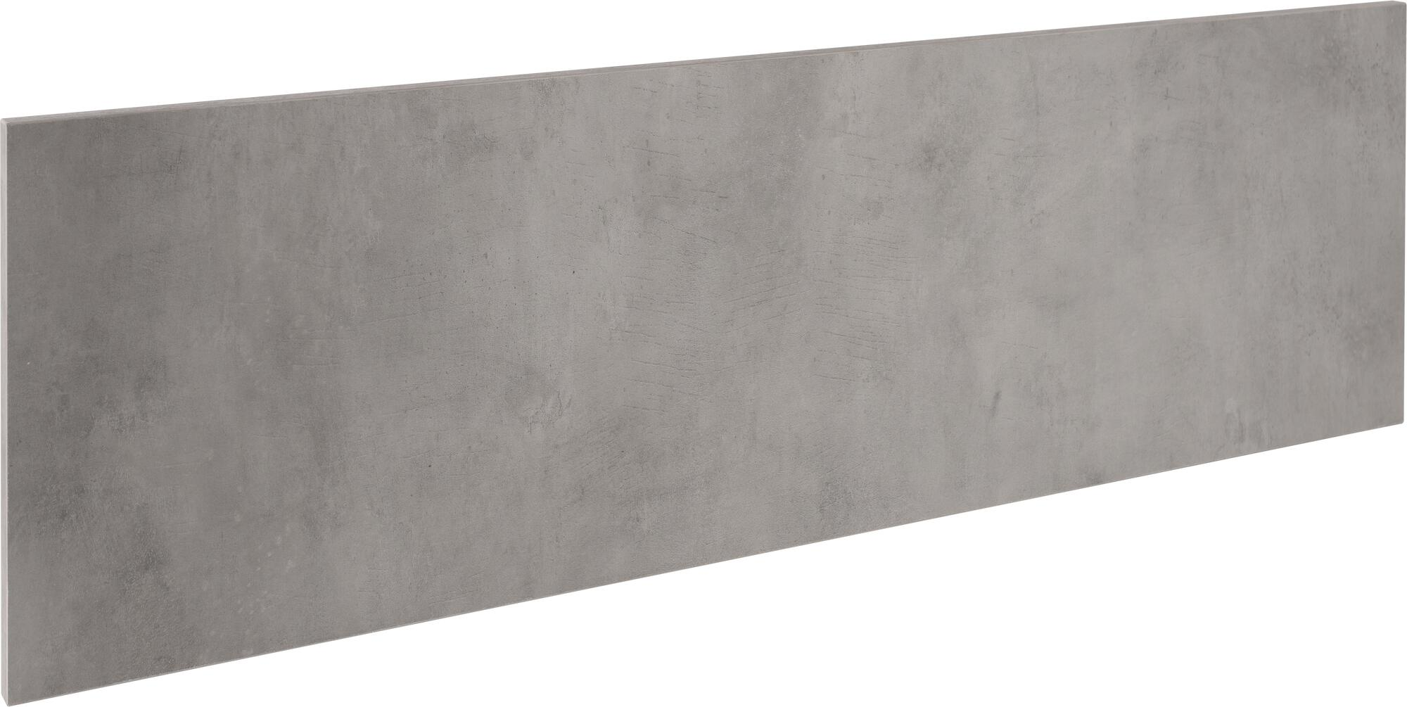 Frente de cajón de cocina atenas cemento oscuro h 25.6 x l 80 cm