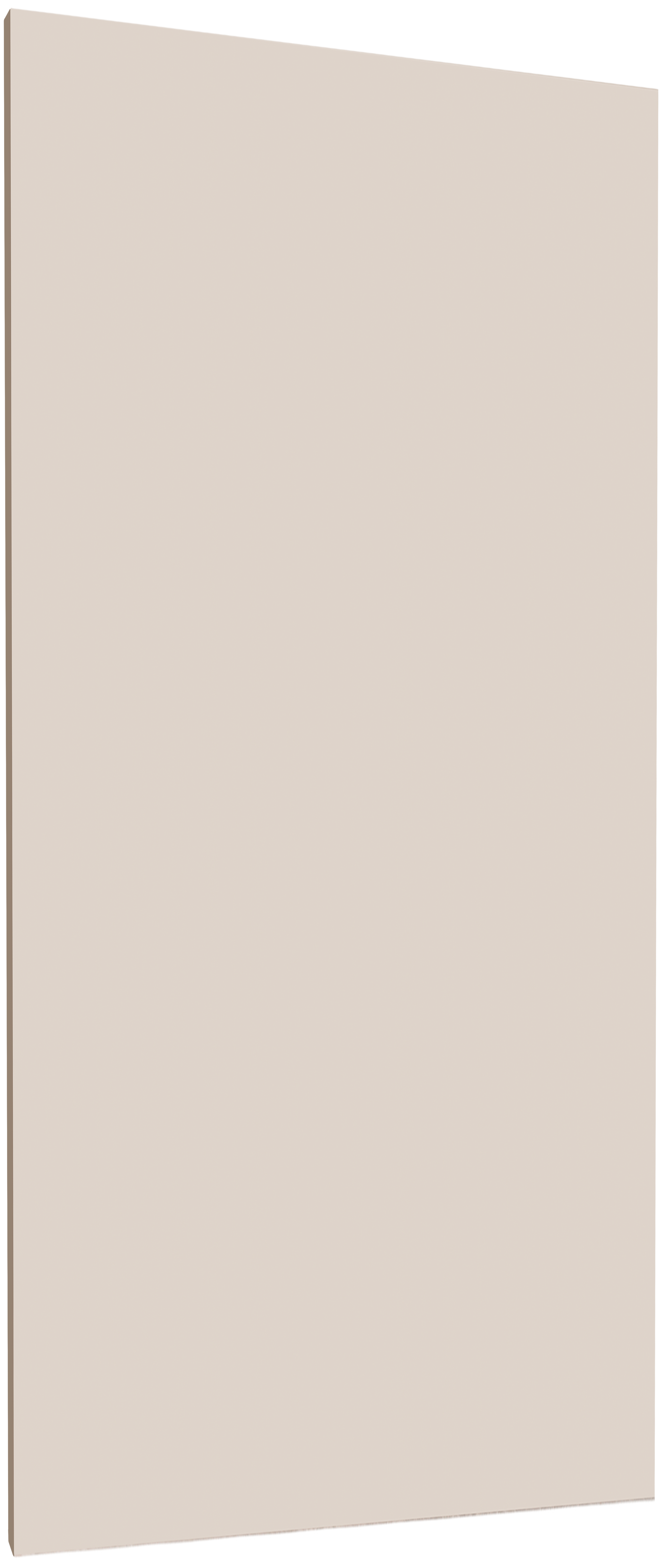 Frente de cajón de cocina atenas topo mate h 76.8 x l 45 cm