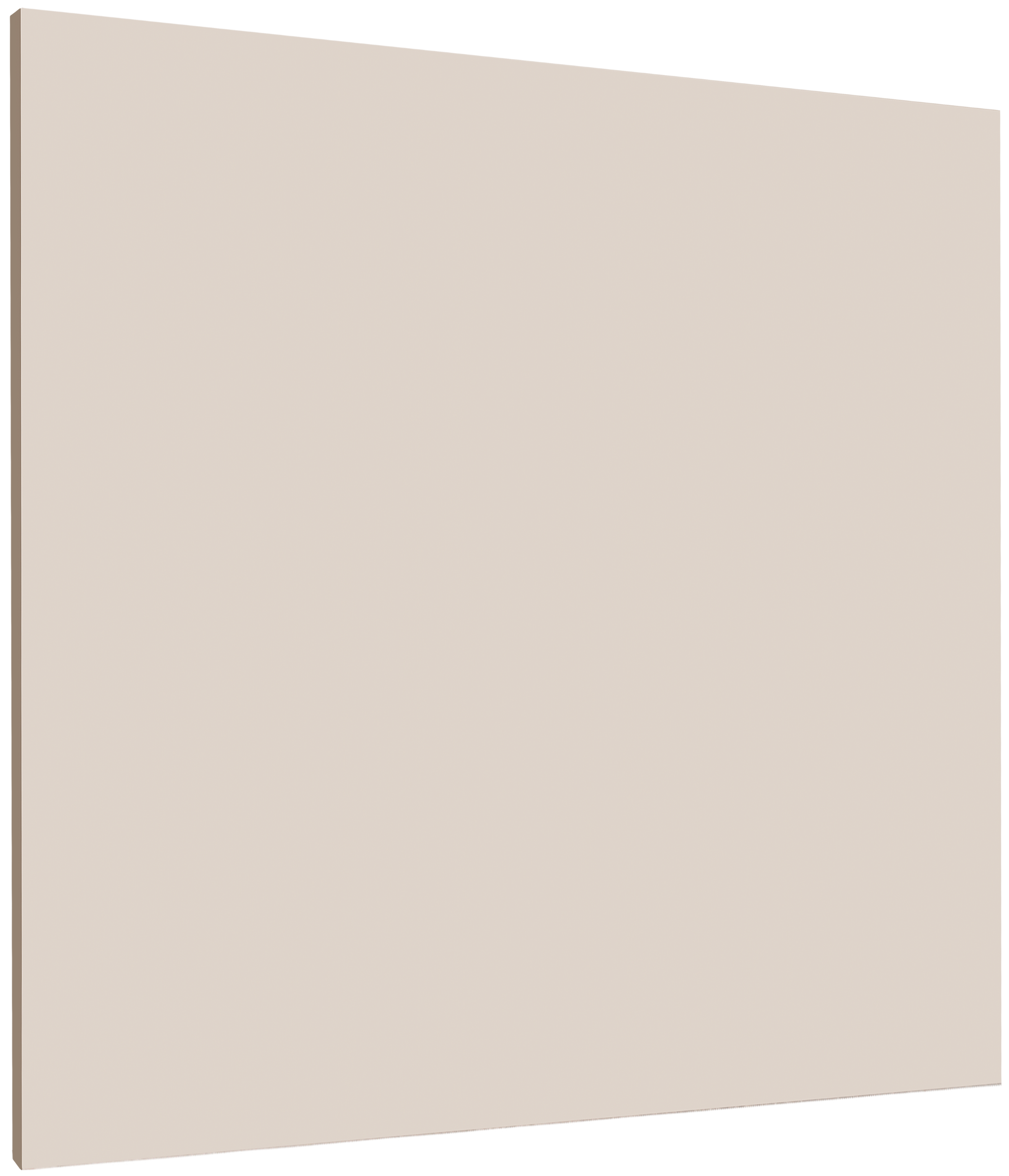 Frente de cajón de cocina atenas topo mate h 38.4 x l 60 cm
