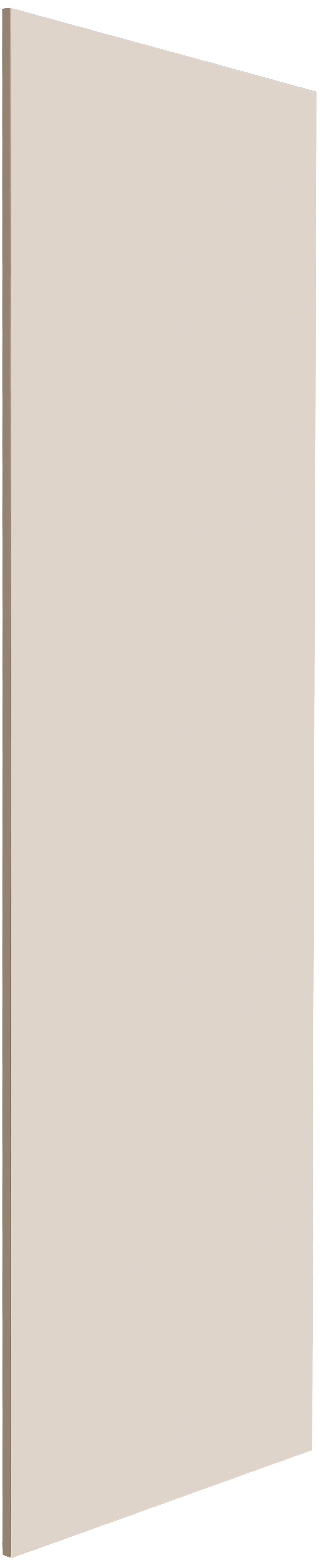 Puerta para mueble de cocina atenas topo mate h 214.4 x l 15 cm