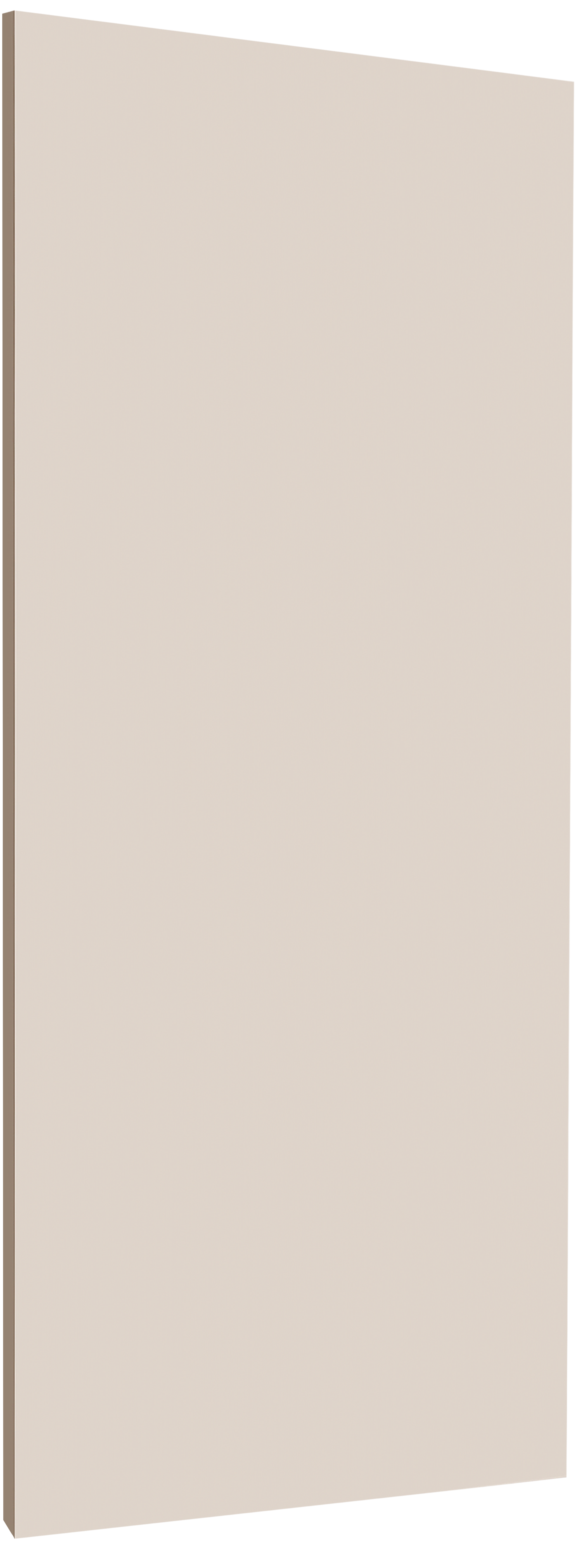Puerta para mueble de cocina atenas topo mate h 76.8 x l 60 cm