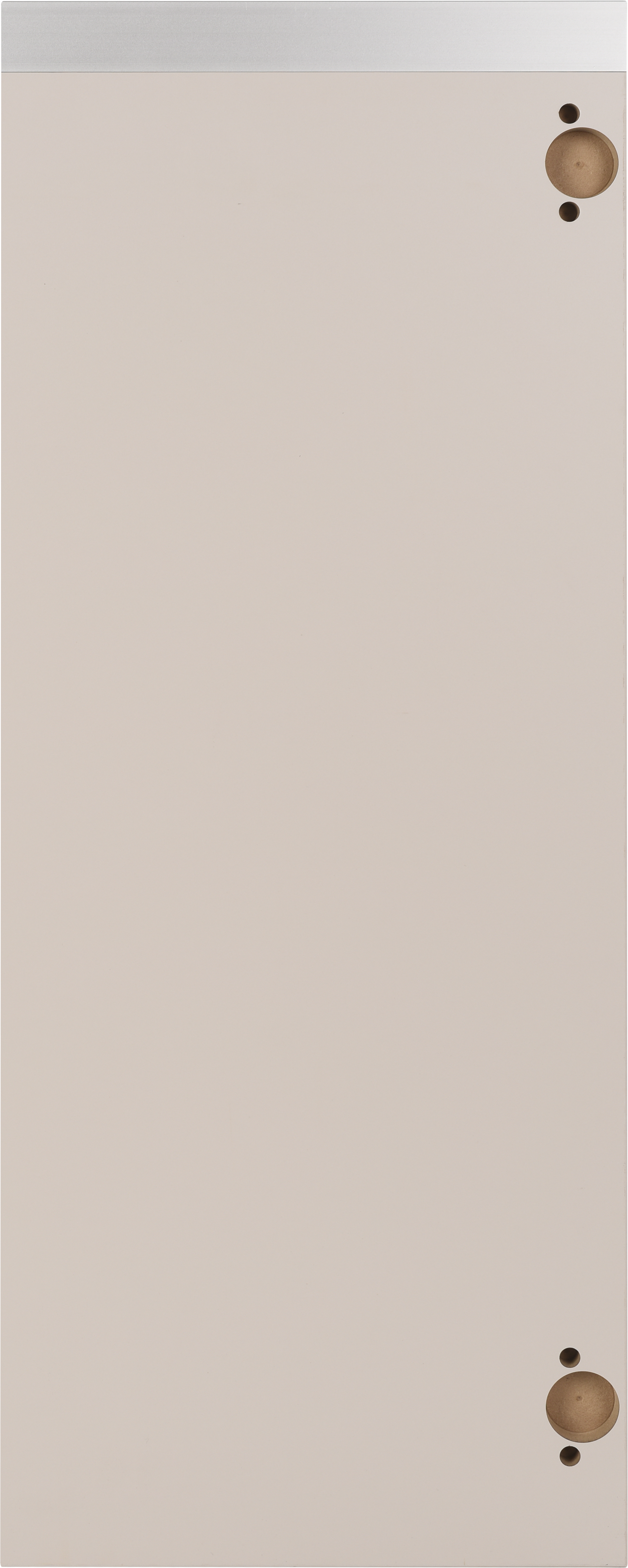 Puerta para mueble de cocina mikonos topo brillo 29,7x76,5cm