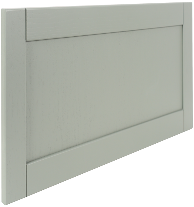 Frente de cajón/horizontal de cocina Chicago aguamarina H 38.4 x L 80 cm