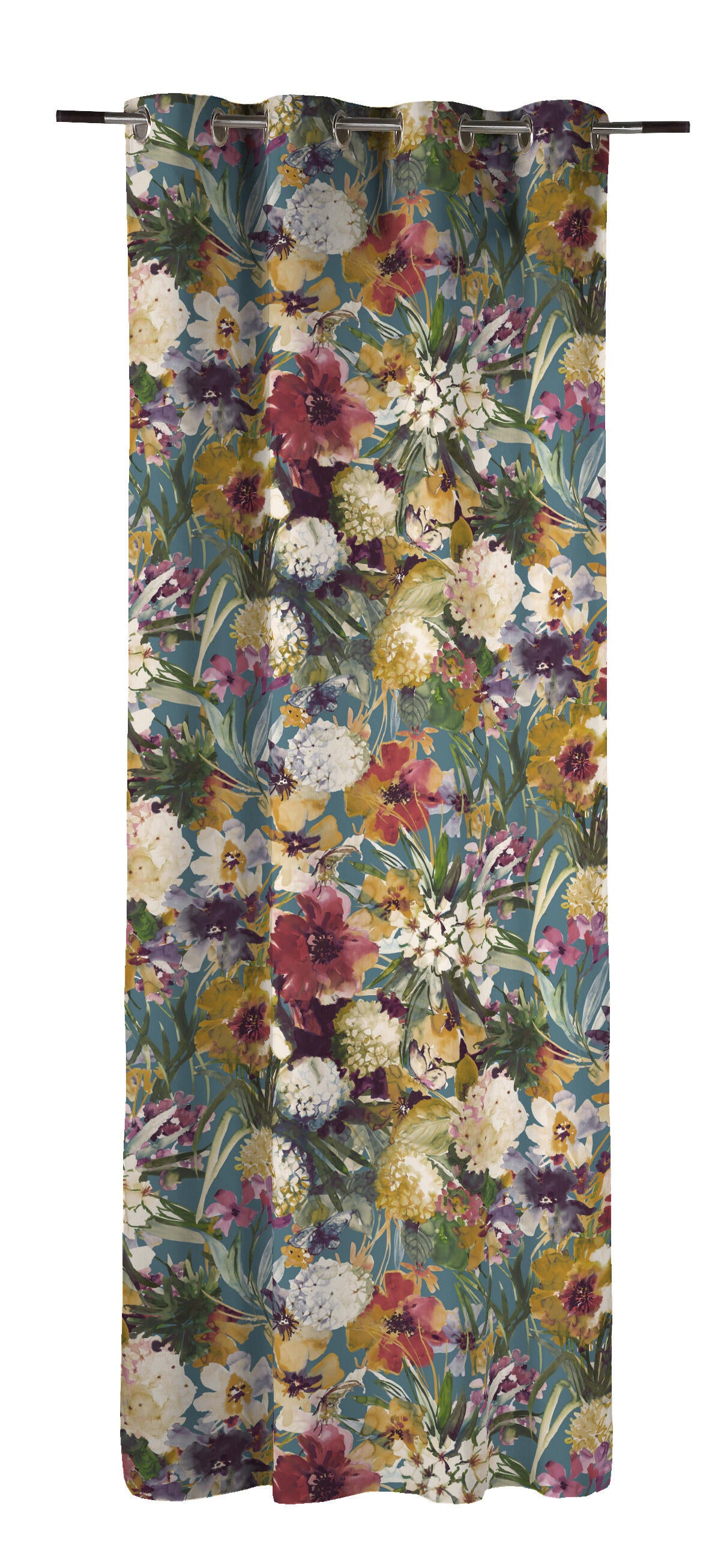 Tenda INSPIRE Gardencity multicolore, fettuccia e passanti nascosti 140x270 cm - 12