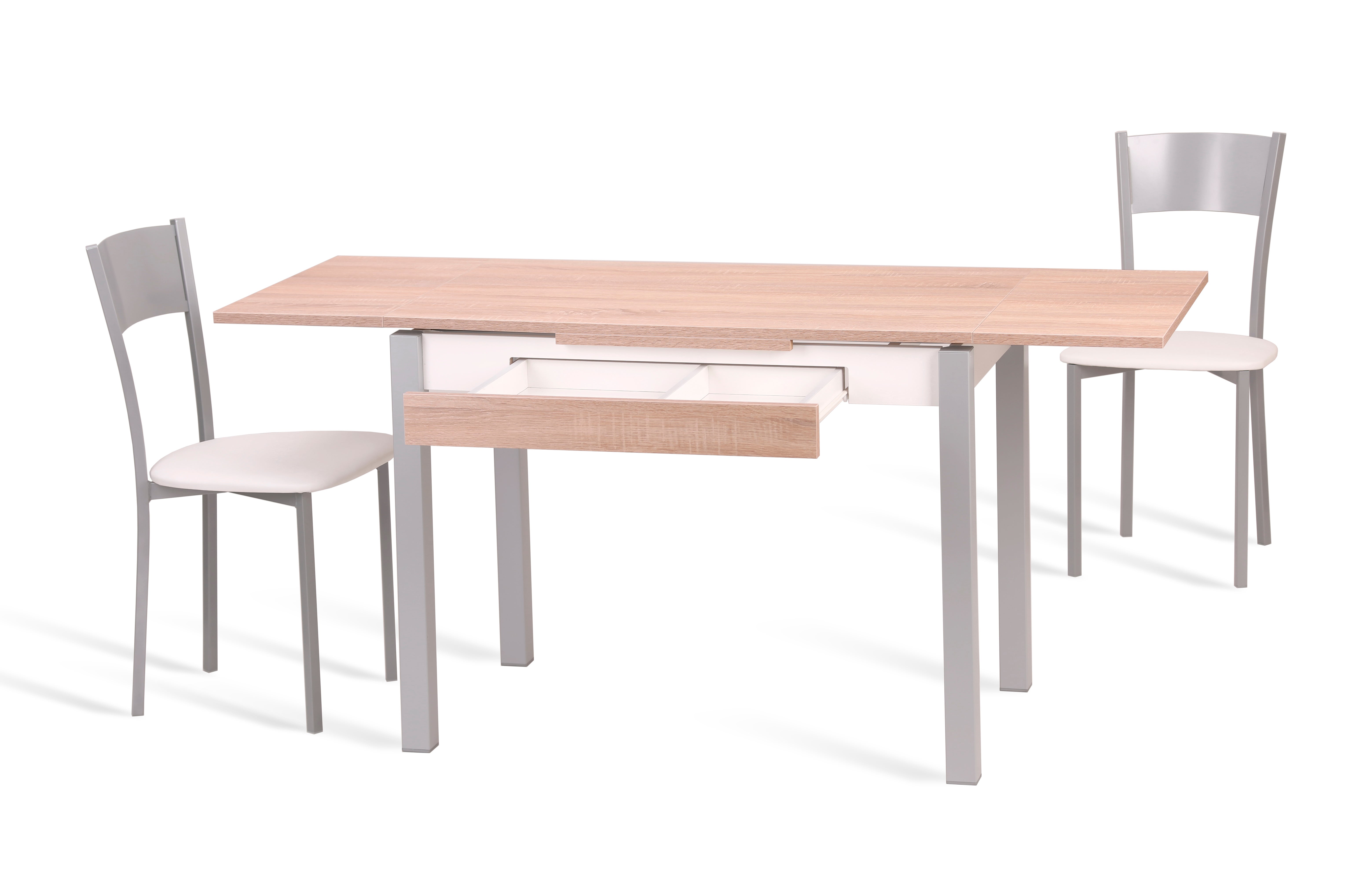 Silla de cocina PORTUS Vainilla Asiento Blanco - 2