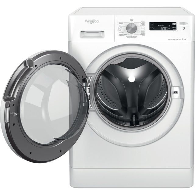 Lavadora WHIRLPOOL FFS 8258 W SP carga frontal 8 Kg 1200 rpm 14 programas clase B blanco