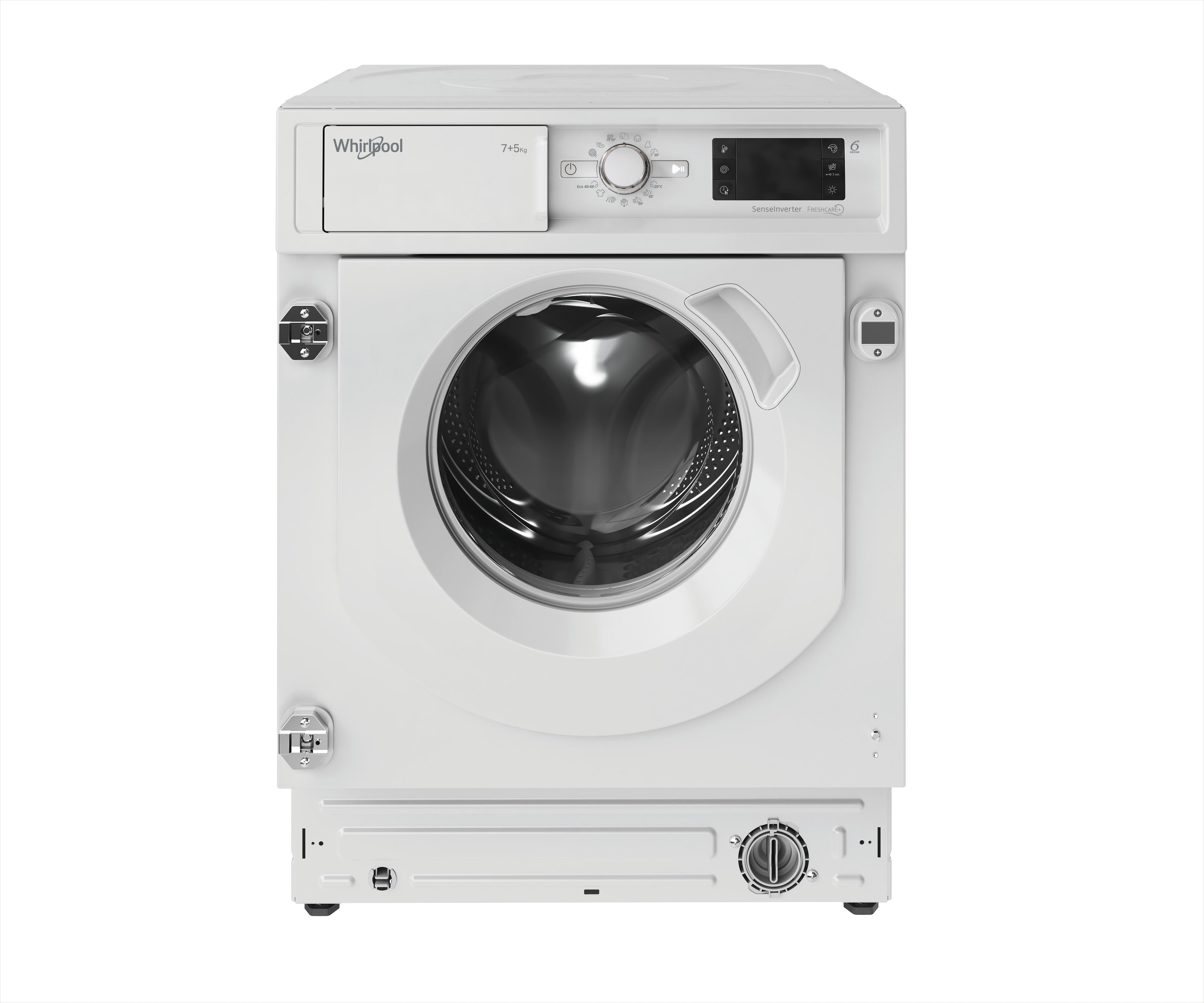 lavadora secadora whirlpool bi wdwg 751482 carga frontal 75 kg 1400 rpm 14 programas clase b blanco