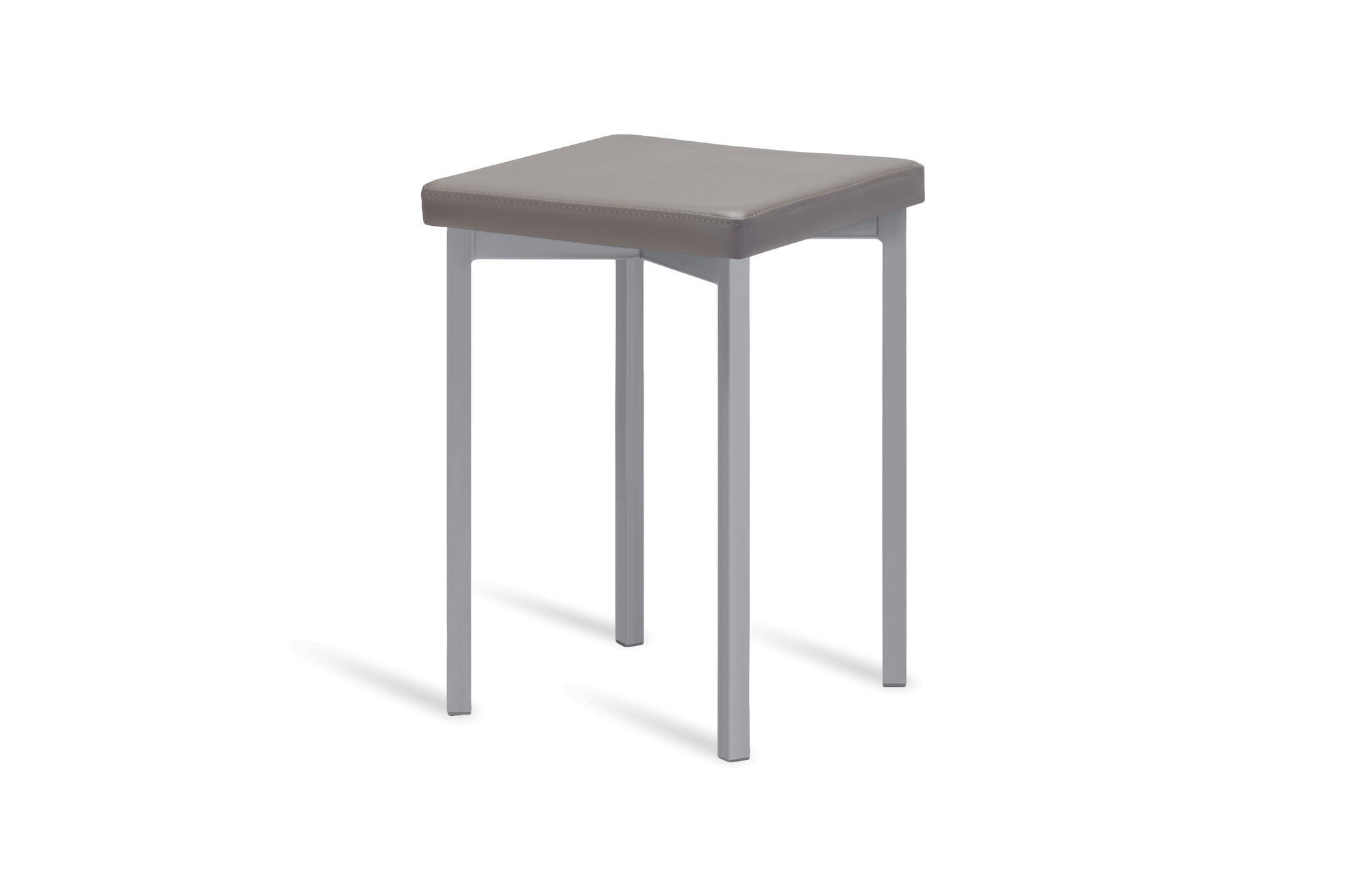 Taburete de cocina portus limao asiento gris