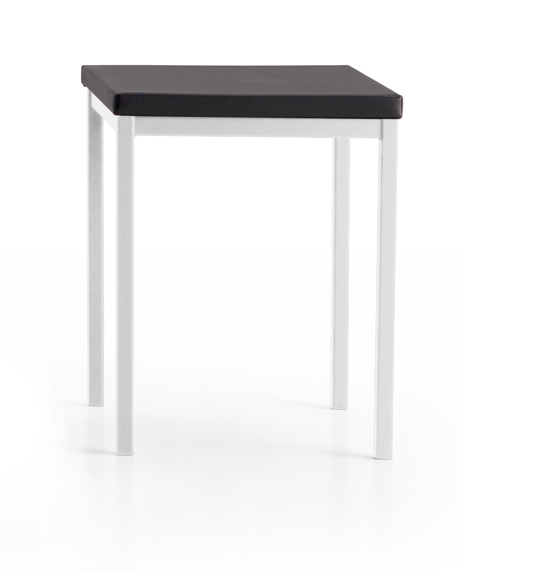 Tab. freddy mini polipiel grain negro-blanco