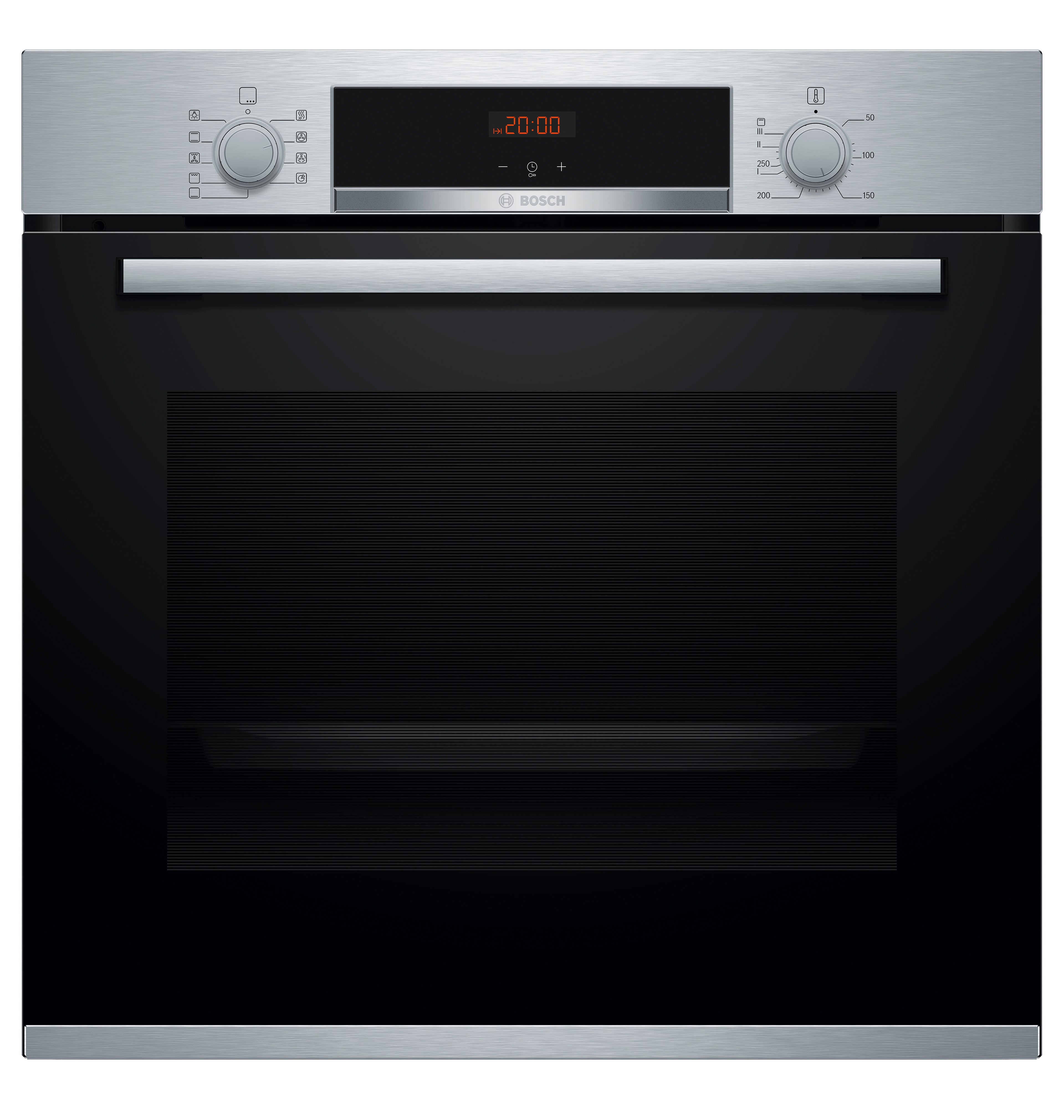 Bosch Horno Hba512es0 Multifunción 71 Litros Manual Acero Inoxidable Clase A Acero Inoxidable, Leroy Merlin