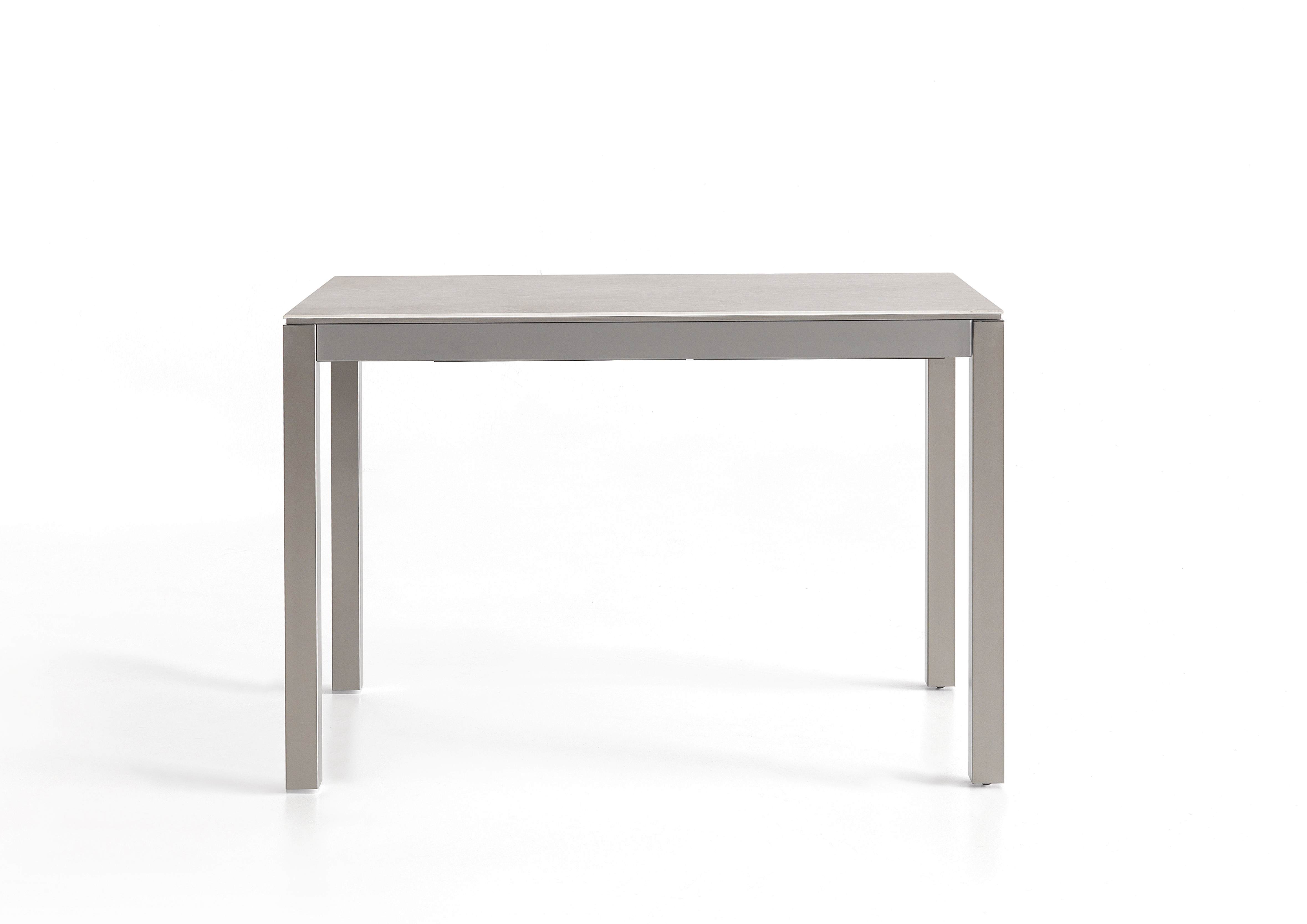 Mesa fija de madera diversa de 110x70 cm blanco