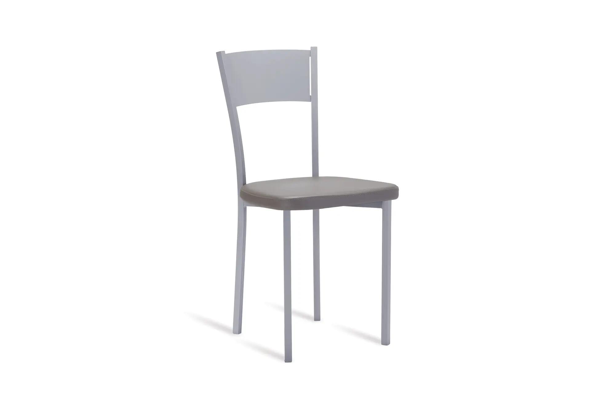 Silla de cocina portus limao asiento gris