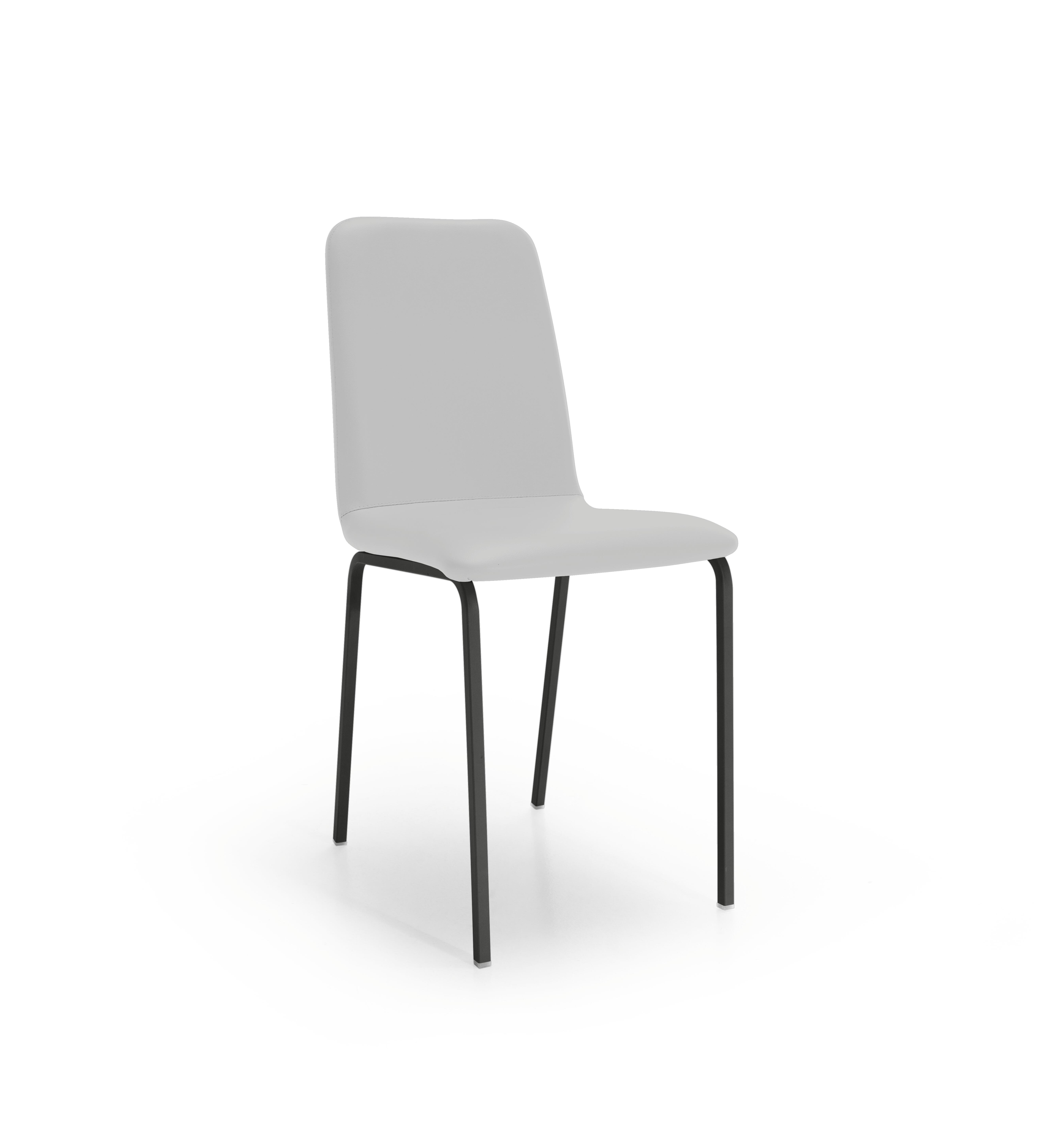 Silla de cocina de gris 40x85x49cm