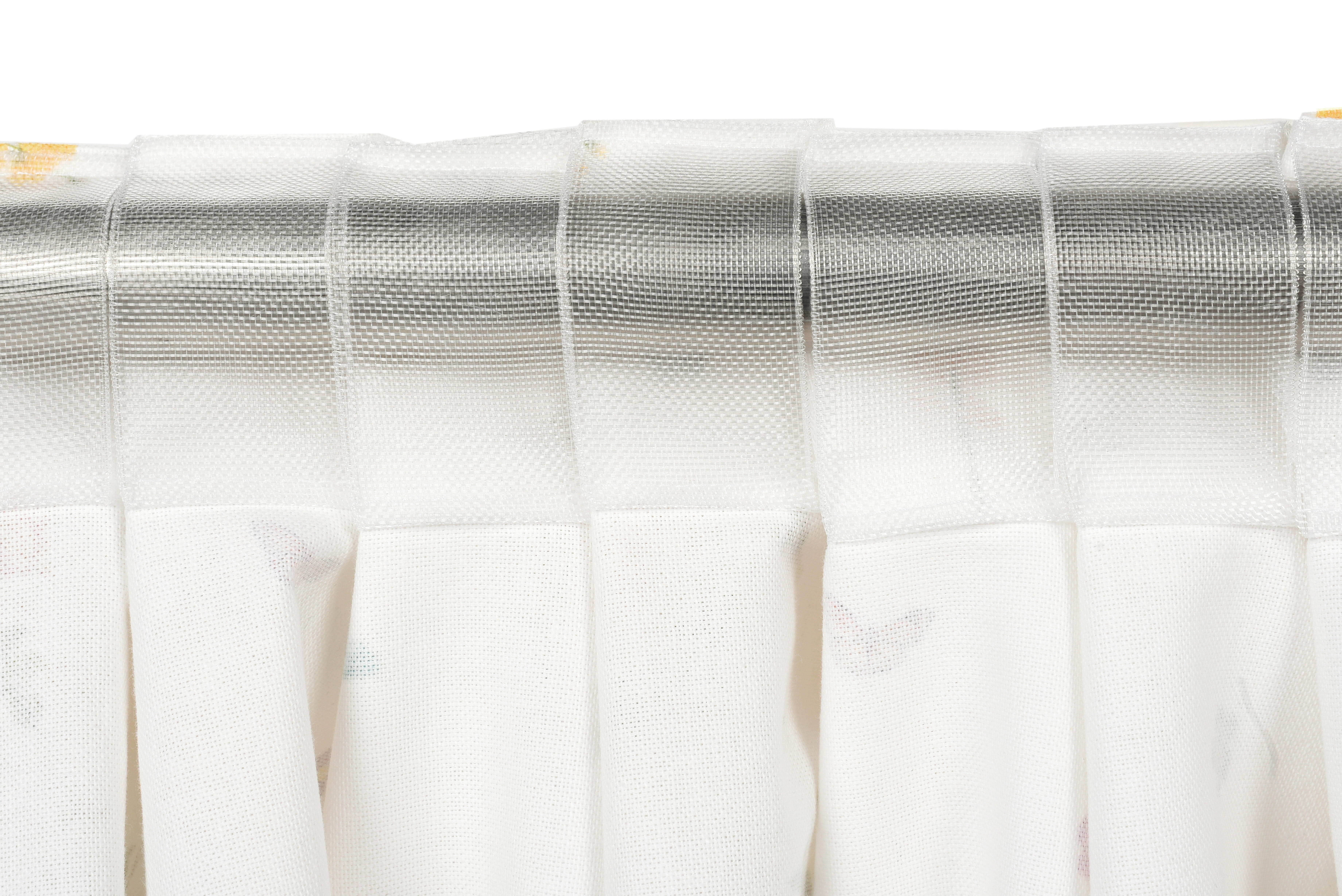 Cortinado fita e/ou presilha Abby 300x280cm branco Inspire - 6