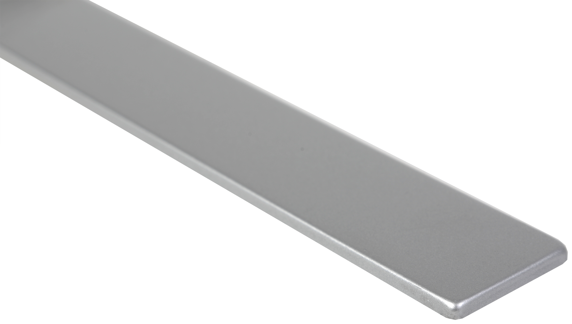 Tapa encimera delinia recta plata mate delinia para cocina color plata mt