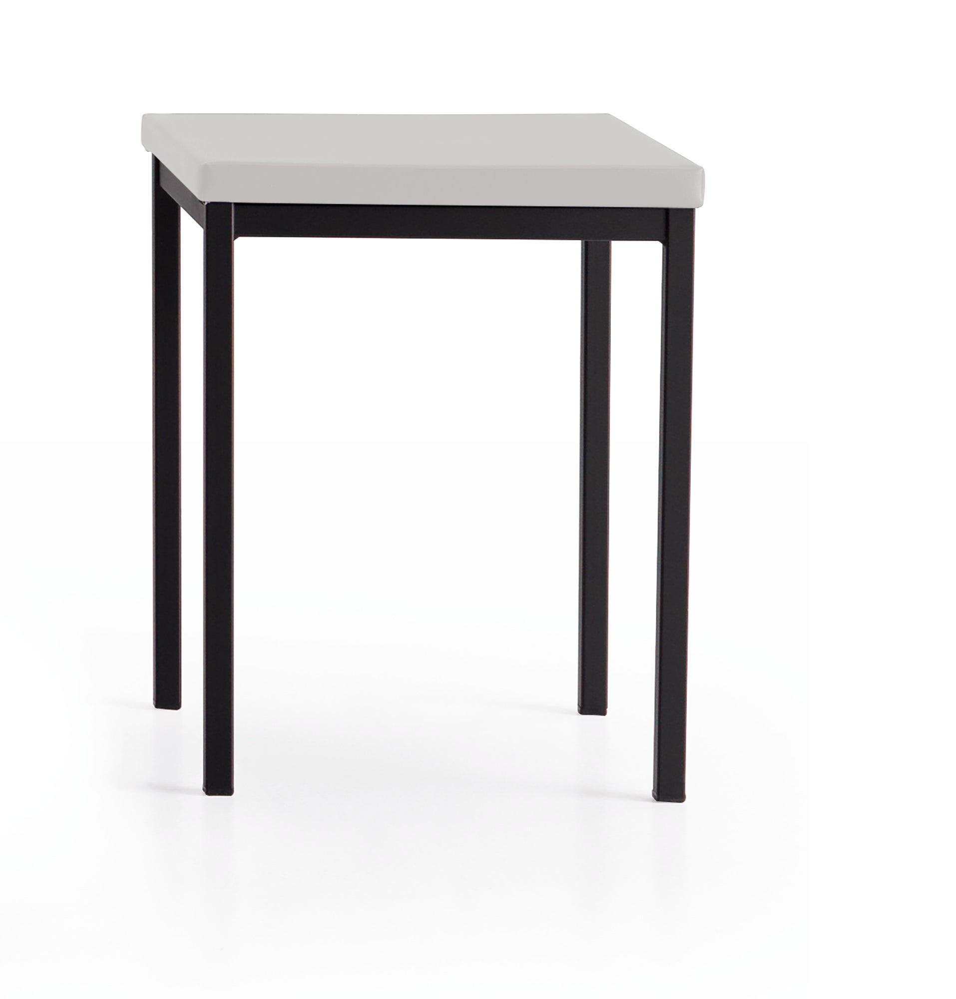 Tab. freddy mini polipiel grain gris-negro