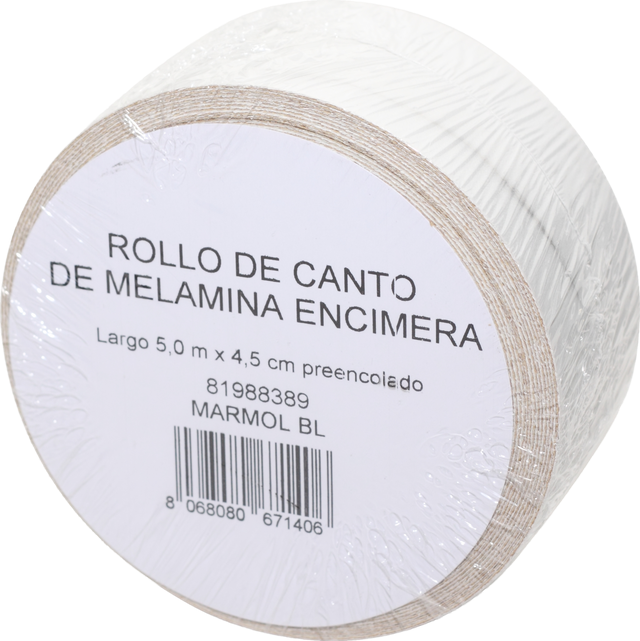Orla hidro marmol branco 6019 4,5x500x0,04cm