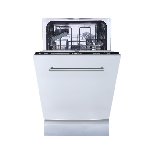 Lavavajillas integrable EDESA EDB-4610-I 10 cubiertos 5 programas con inicio diferido inox 45cm clase E