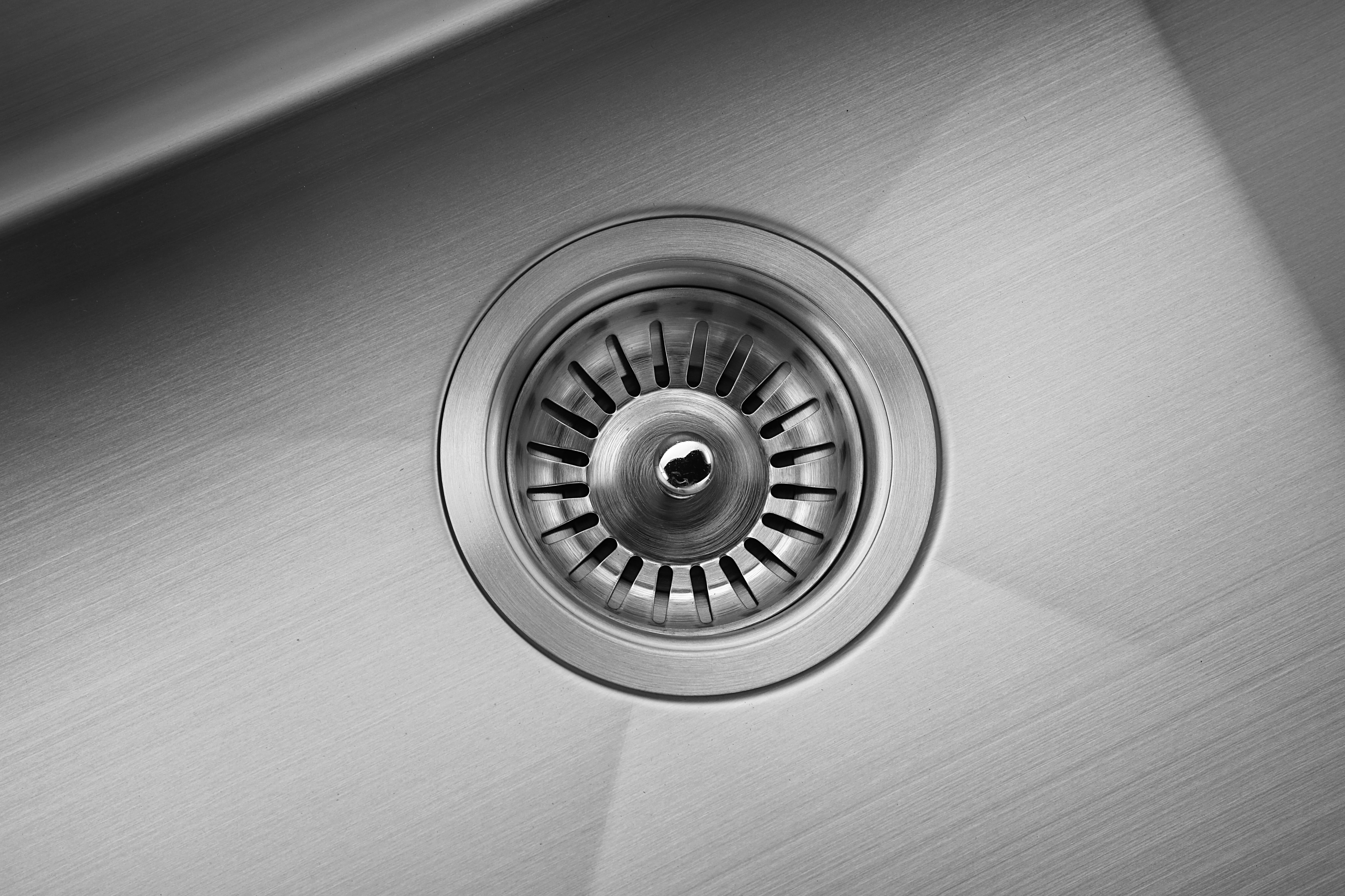 Lava-louça 1 cuba sem escorredor 44 x 44 cm inox cinza Andemen Marte - 7
