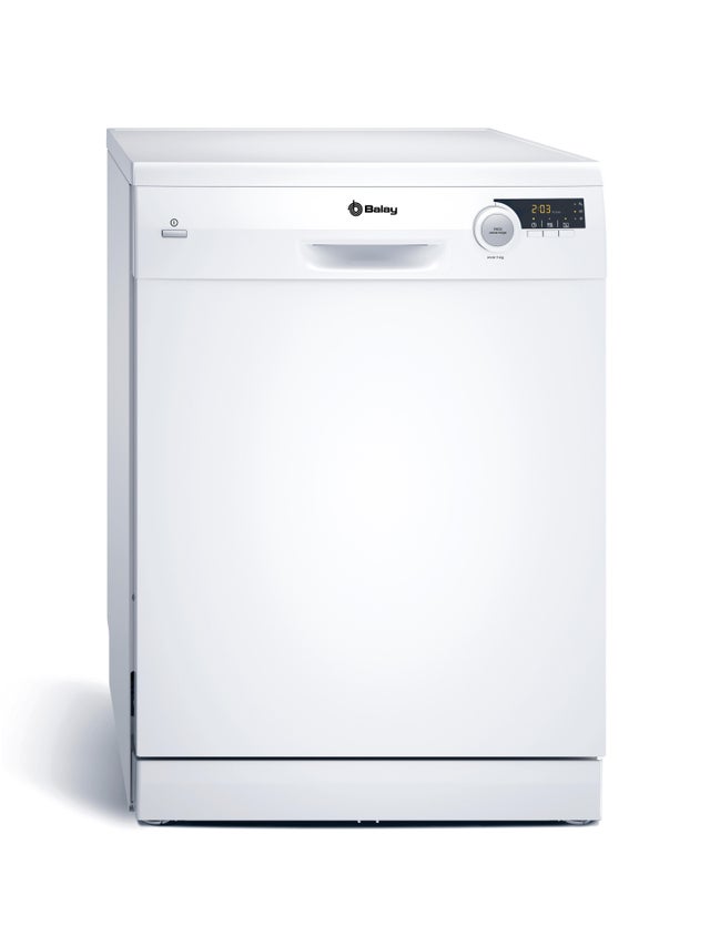Lavavajillas BALAY 3VS506BP 12 cubiertos 5 programas con inicio diferido blanco 60cm clase E