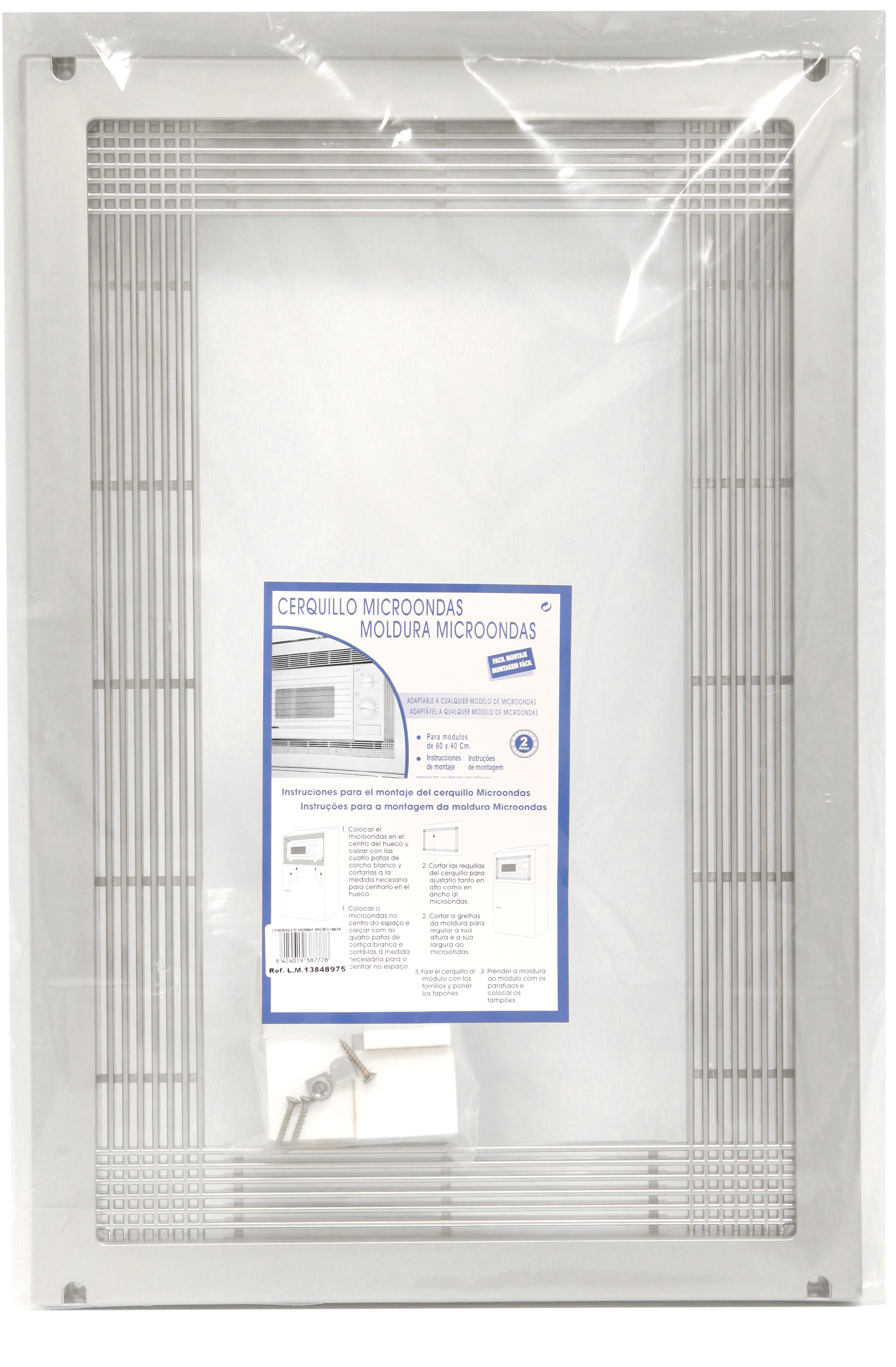 Cerquillo para microondas de pvc de 62 x 42 cm - 4