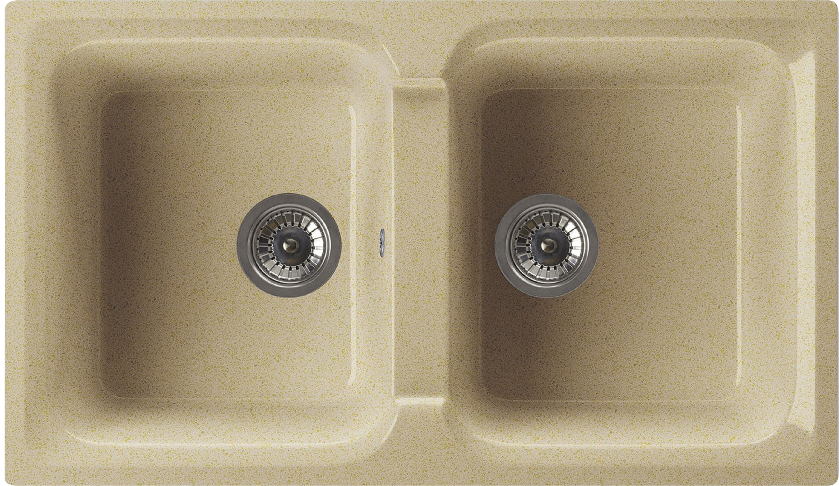 Fregadero de cuarzo interbany augusta 84 x 49.5 cm