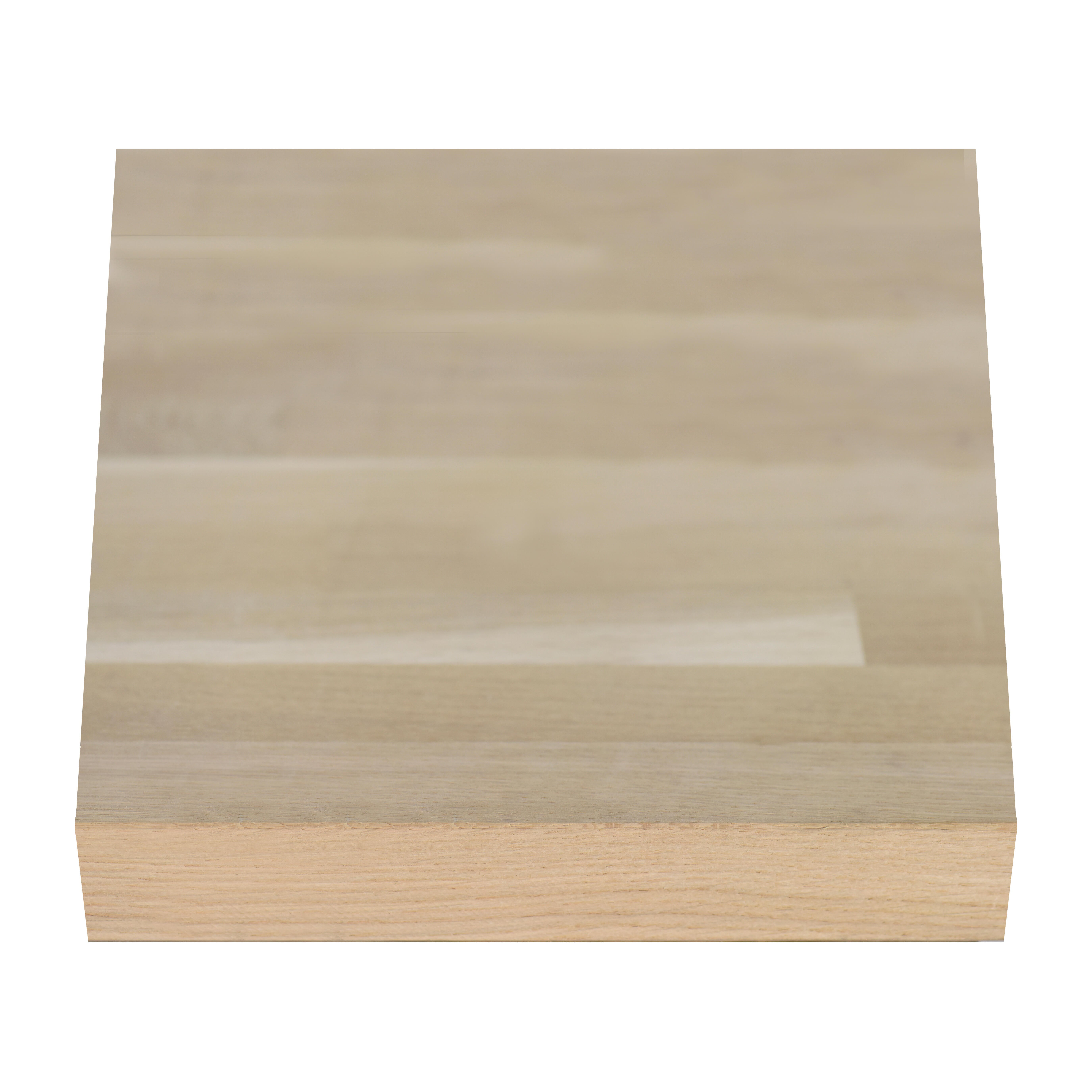 Encimera de cocina madera maciza Roble mate 250x65 cm espesor 38mm - 3