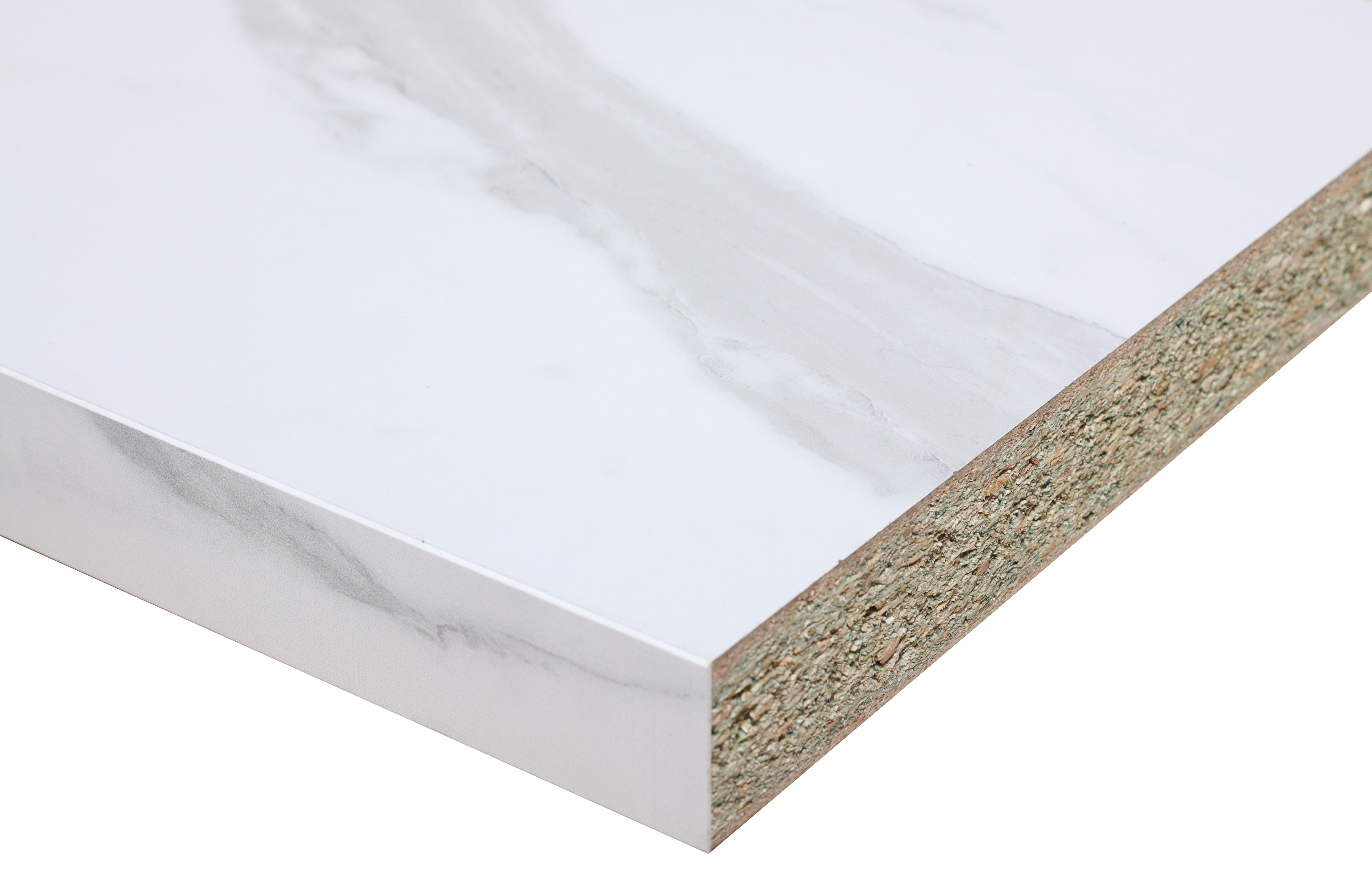 Encimera de cocina laminada hidrofuga marmol bl 6019 180x63 cm espesor 38mm