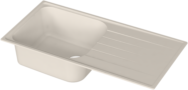 Lava-louça Delinia semidueto elbe 100x50cm branco