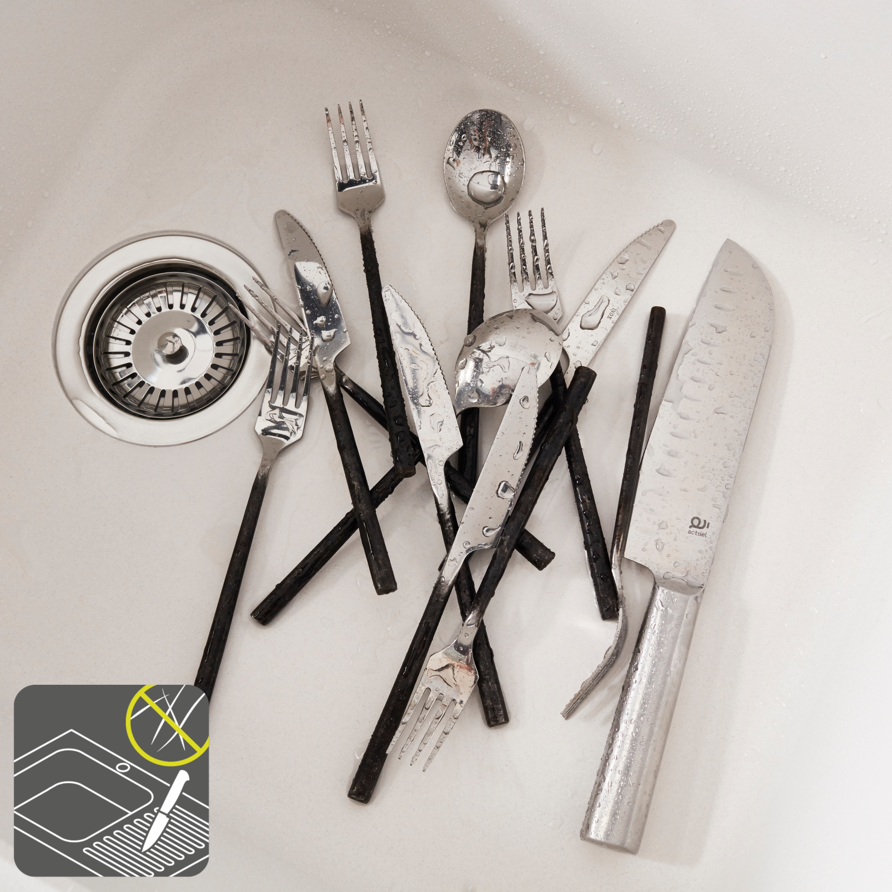 Lava-louça Delinia semidueto elbe 100x50cm branco - 20