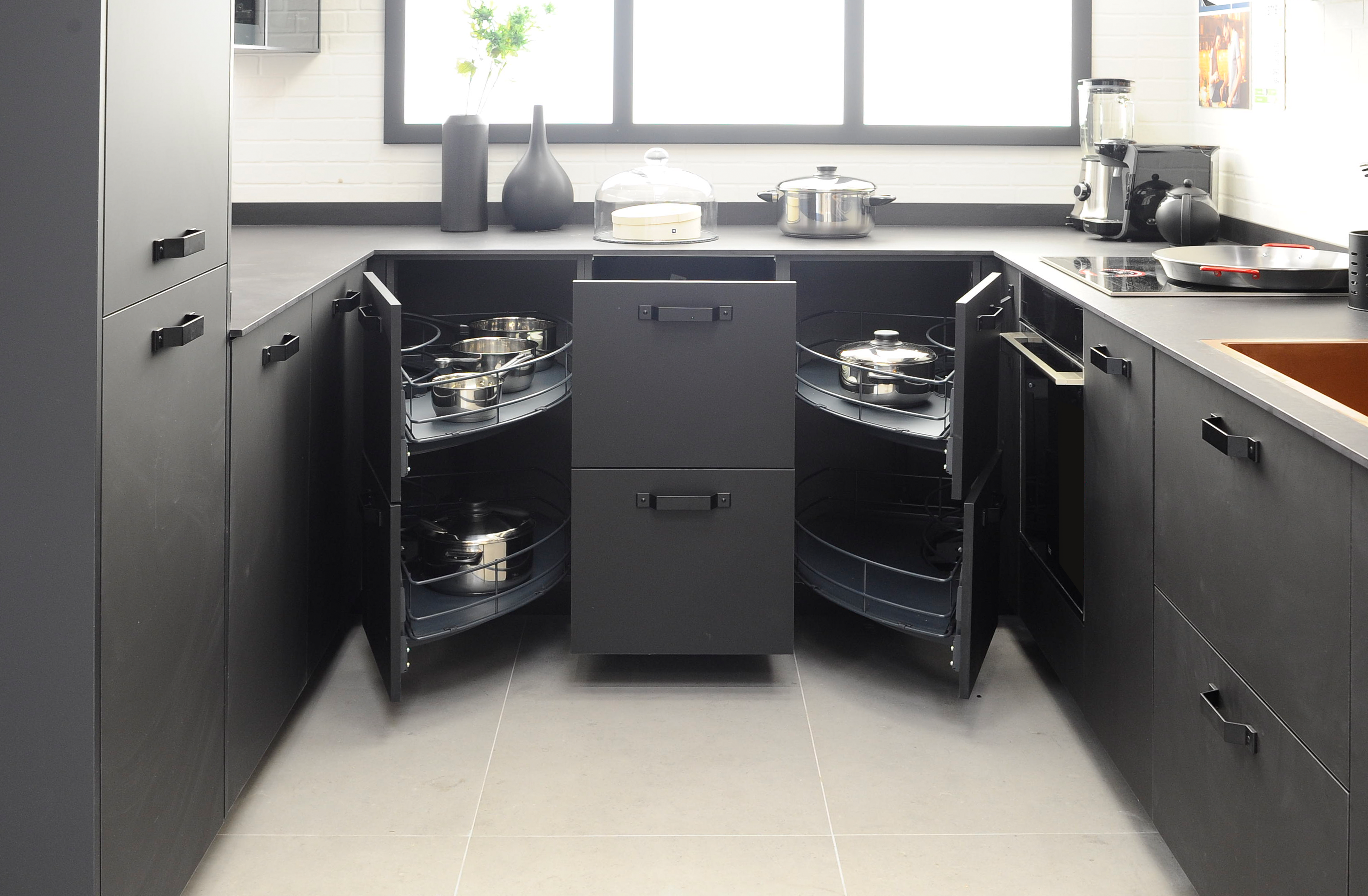 Accesorio extraíble rincón 2 cestas DELINIA ID 56x106x76.8 cm - 11