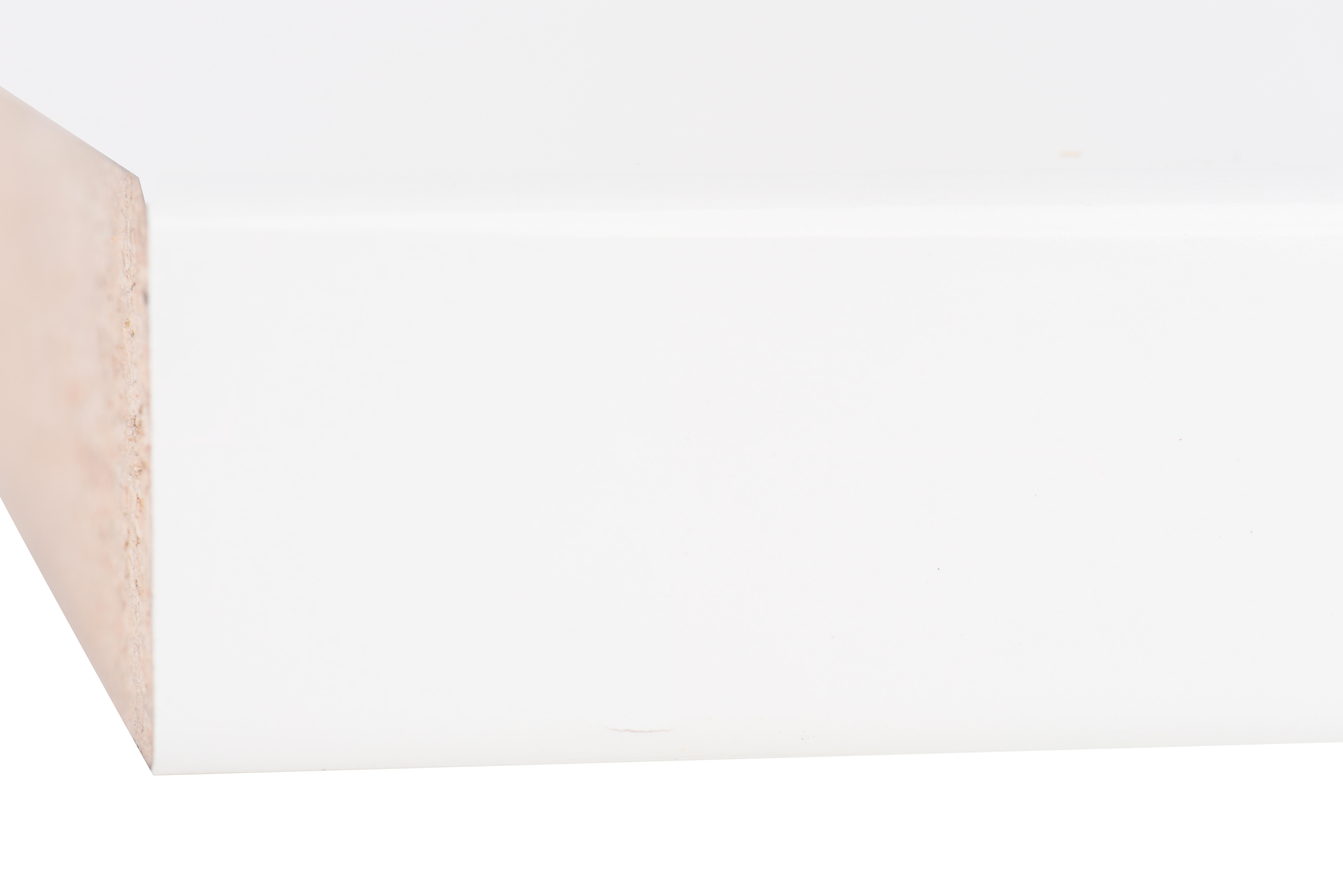 Encimera de cocina laminada Chester blanco brillo 360x62 cm espesor 38mm - 11
