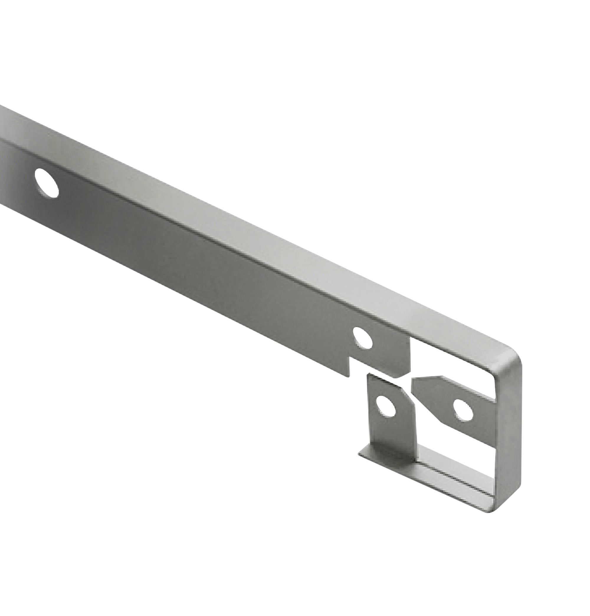 União de Tampo reta DELINIA PRATA MATE 3 30MM - 2