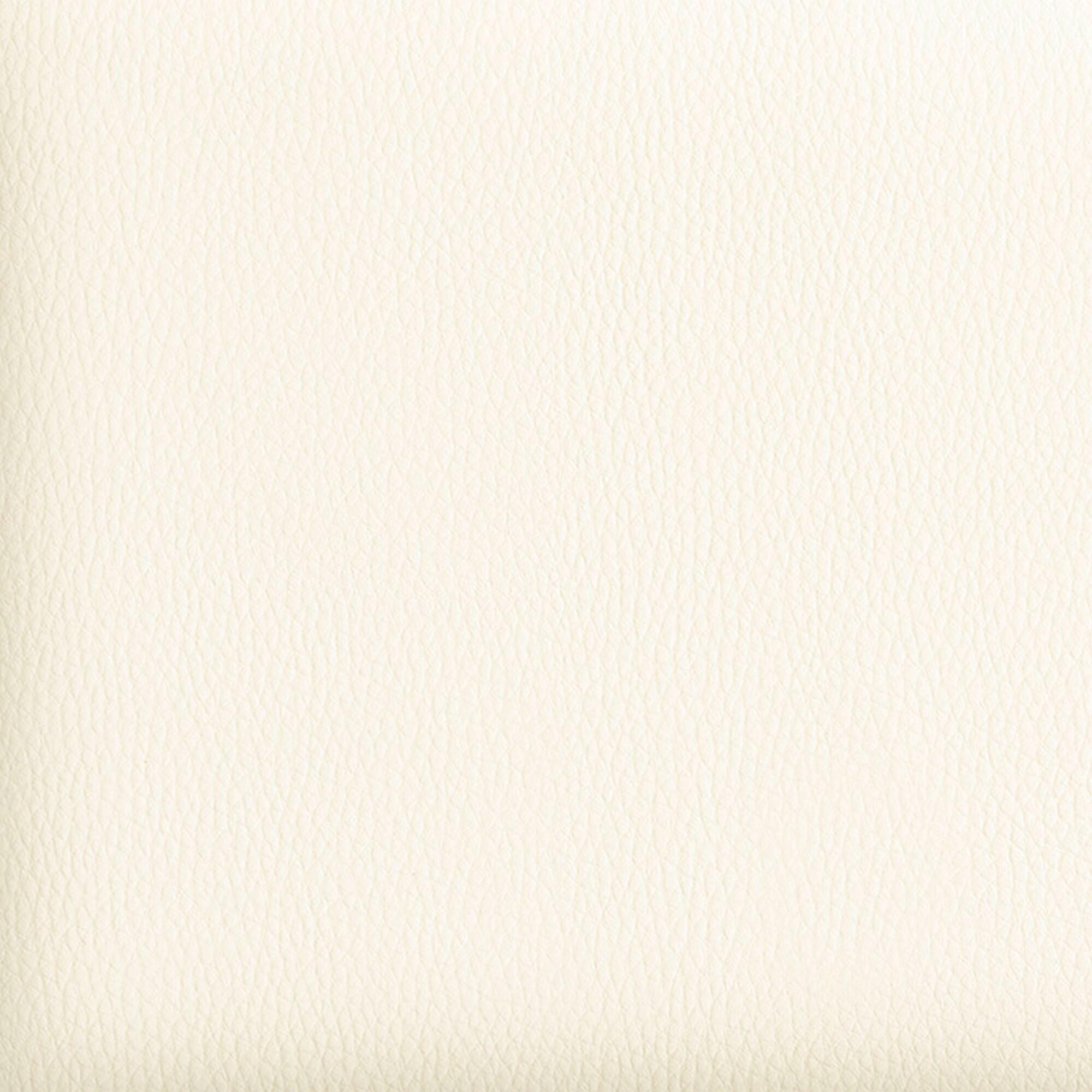 Taburete alto con respaldo Kelsa armazón aluminio asiento polipiel blanco - 6