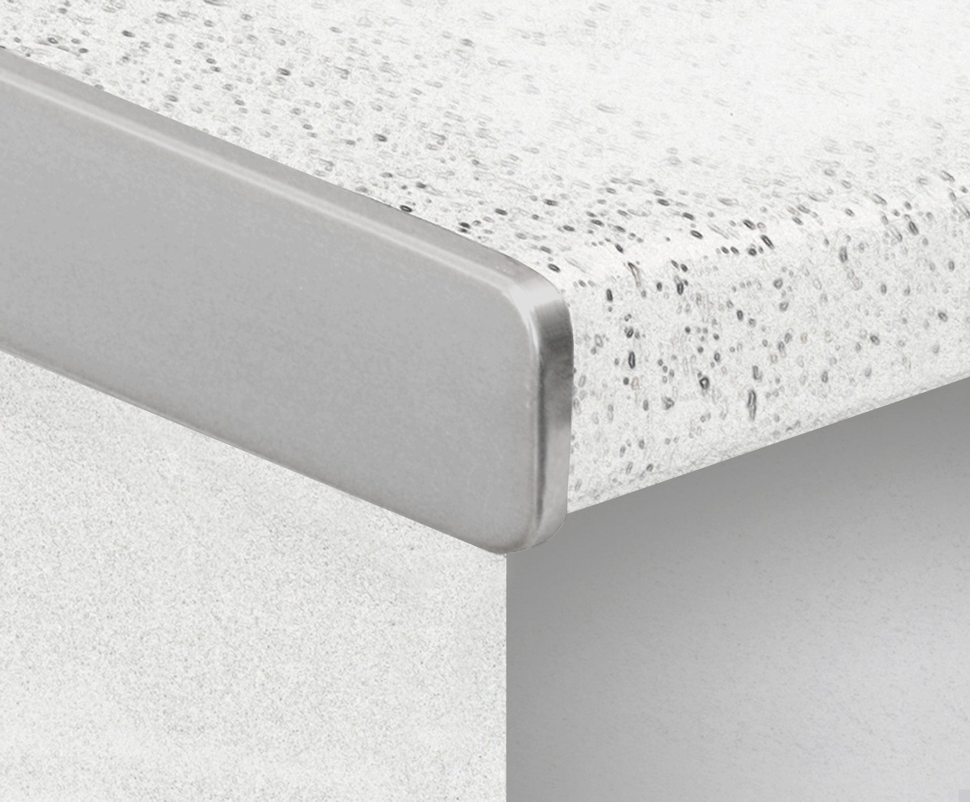 Terminal de tampo P2 30 mm Delinia aluminio mate - 2